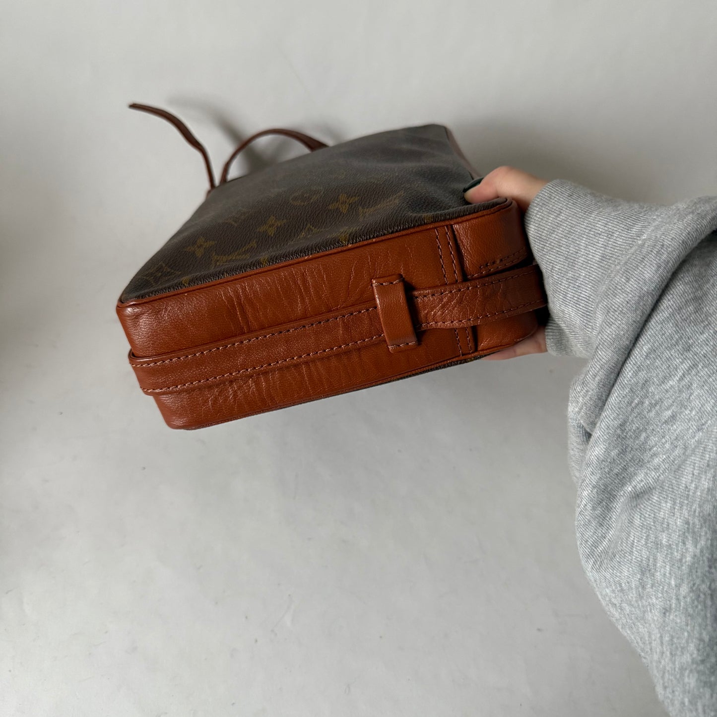 Louis Vuitton Brown Monogram Sac Bandouliere Crossbody
