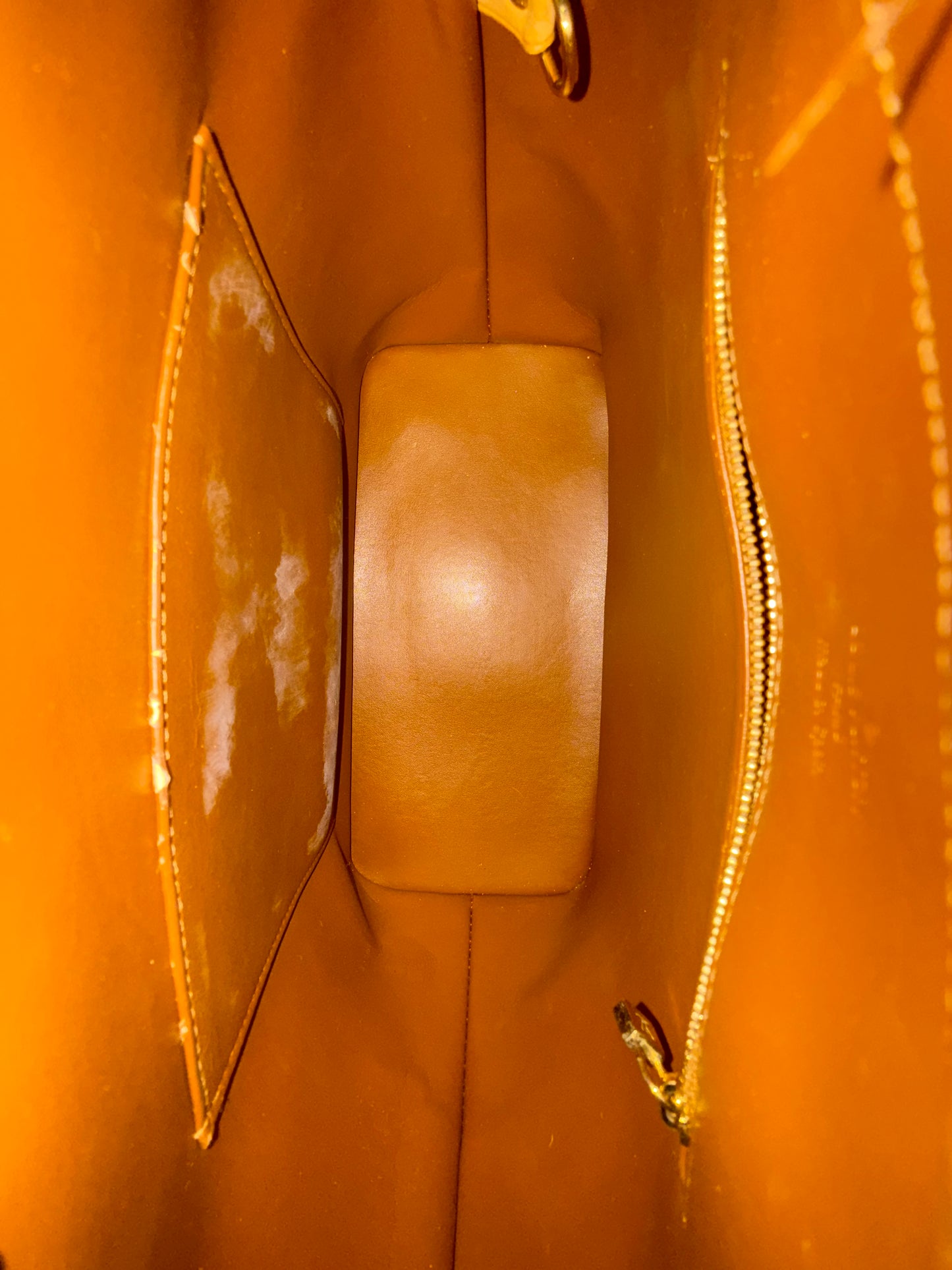 Louis Vuitton Bronze Vernis Monogram Houston Shoulder Bag