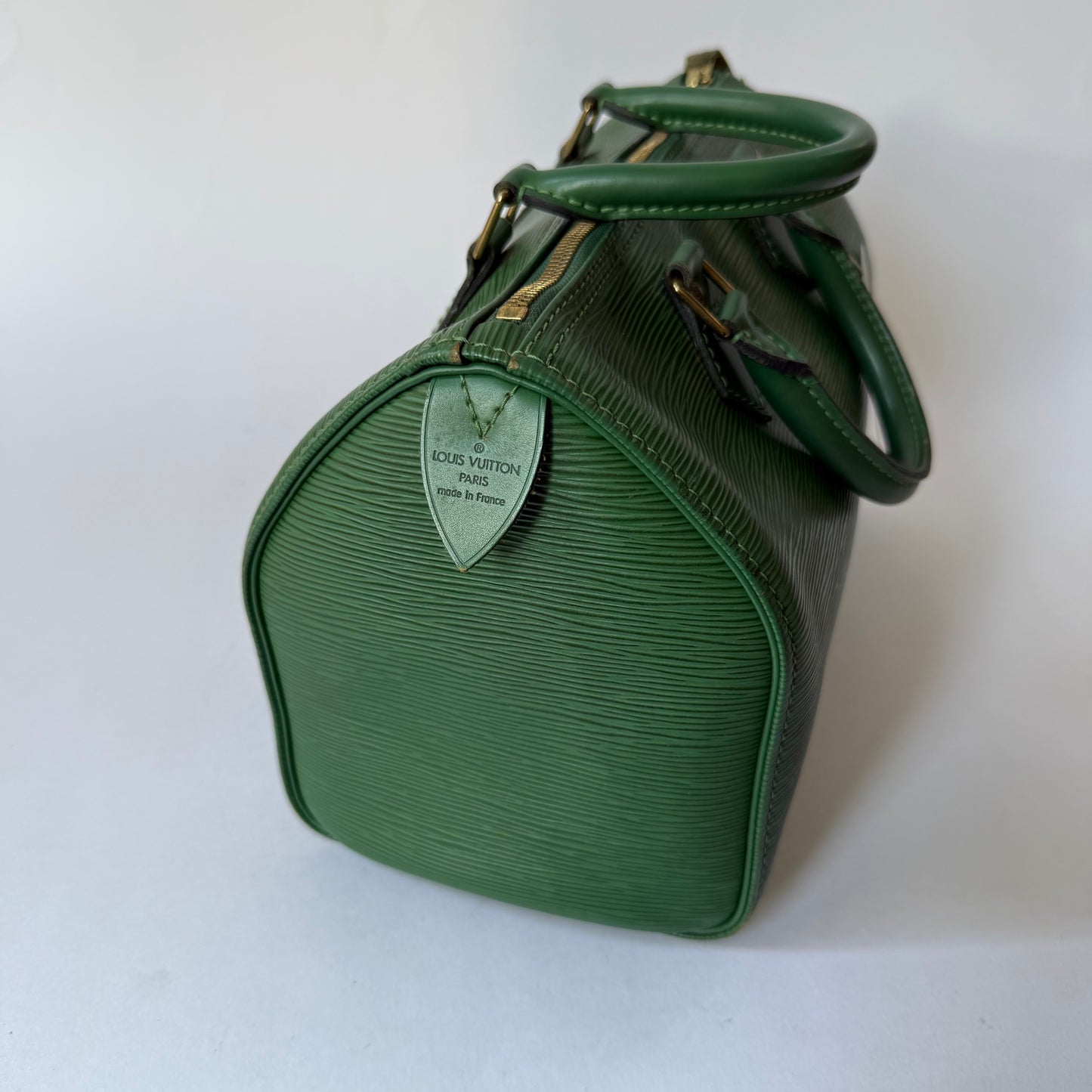 Louis Vuitton Green Epi Leather Speedy 25