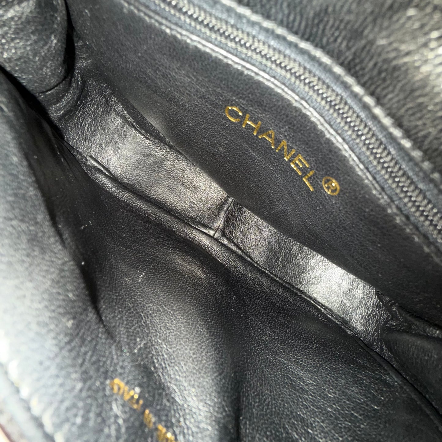 Chanel 2006 Black Patent Leather CC Camera Bag