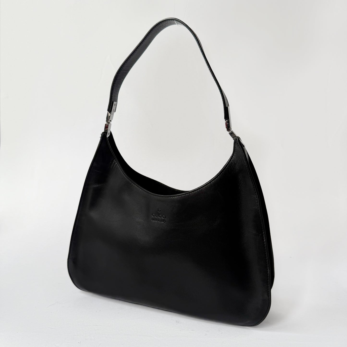 Gucci Black Leather Shoulder Bag