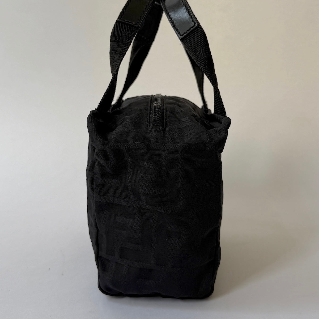 Fendi Zucca Monogram Mini Top Handle Tote