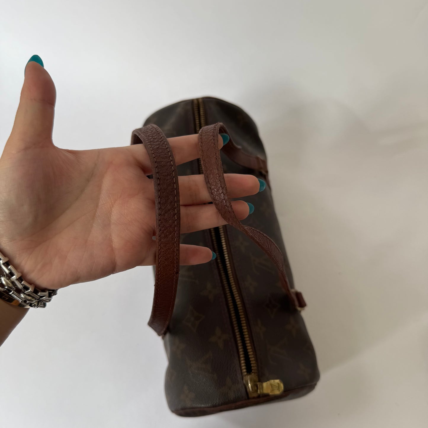 Louis Vuitton Brown Monogram Papillon 30 Barrel Bag