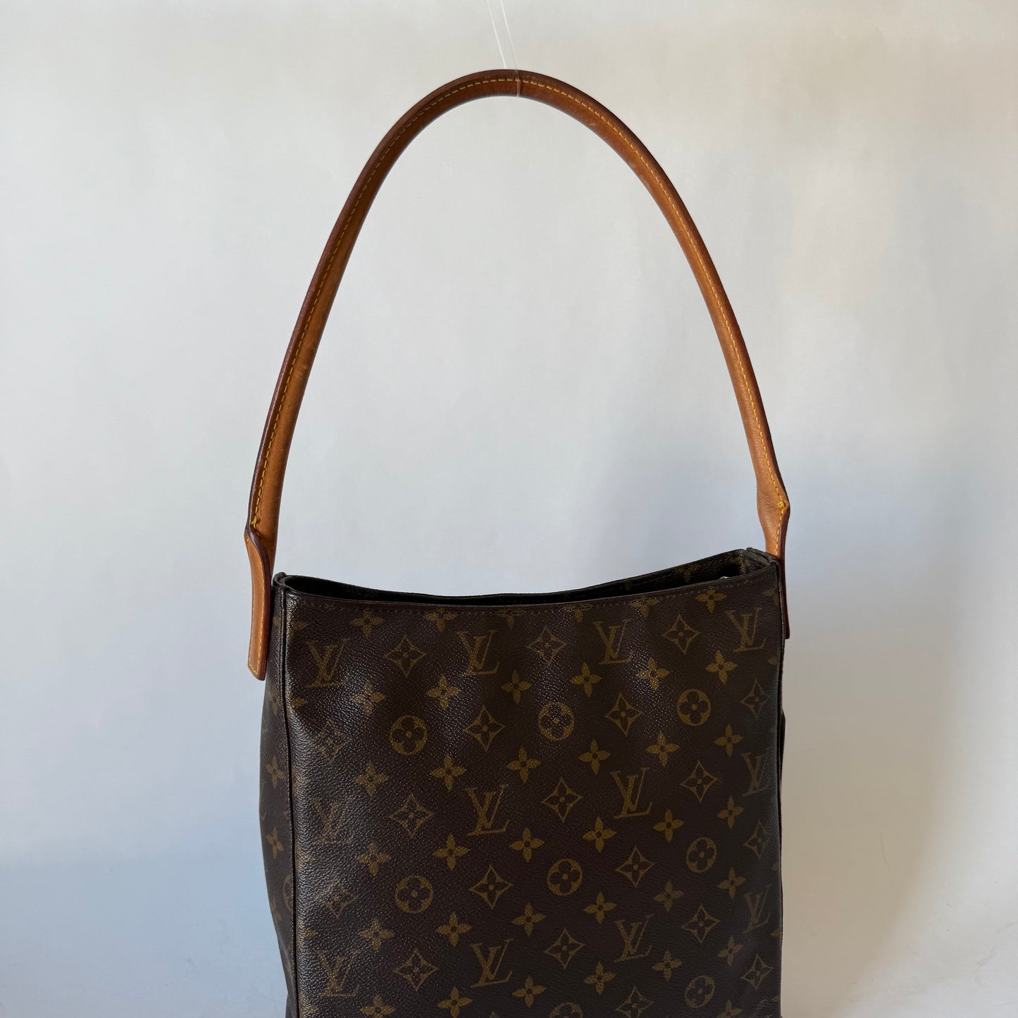 Louis Vuitton Brown Monogram Looping GM Bag