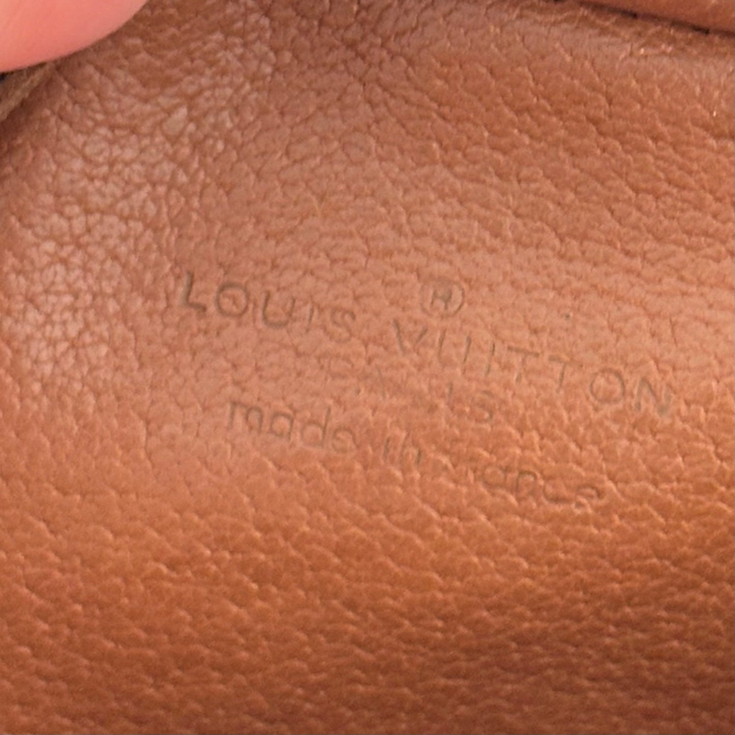 Louis Vuitton Vintage Classic Monogram Danube Small Crossbody Bag