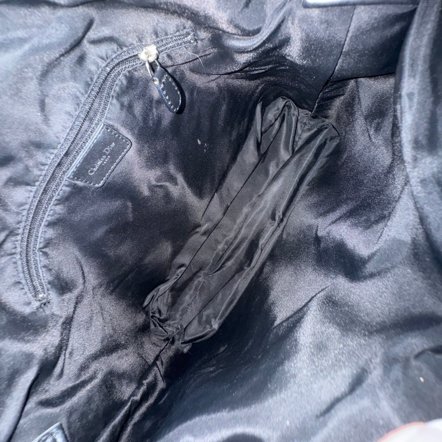 Christian Dior Black Trotter Crossbody Bag