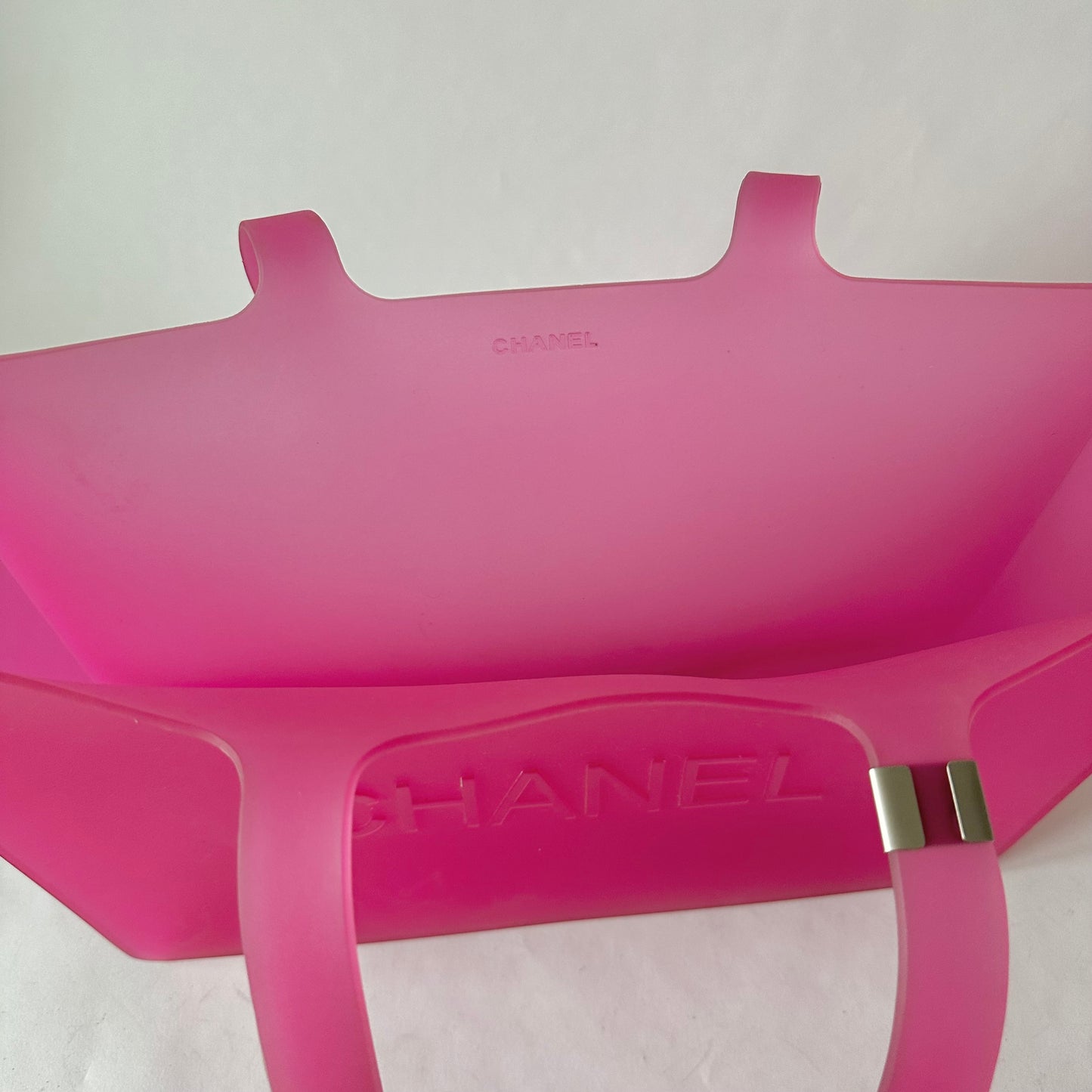 Chanel Pink Jelly Large Tote