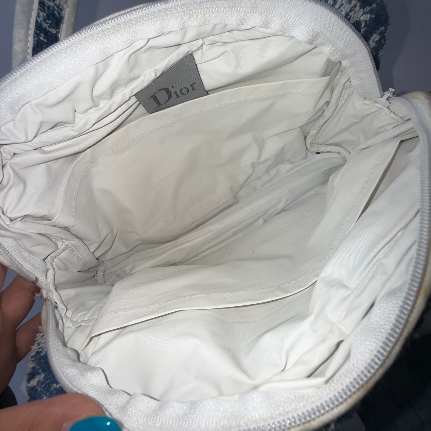 Christian Dior Terry Cloth Trotter Mini Bag