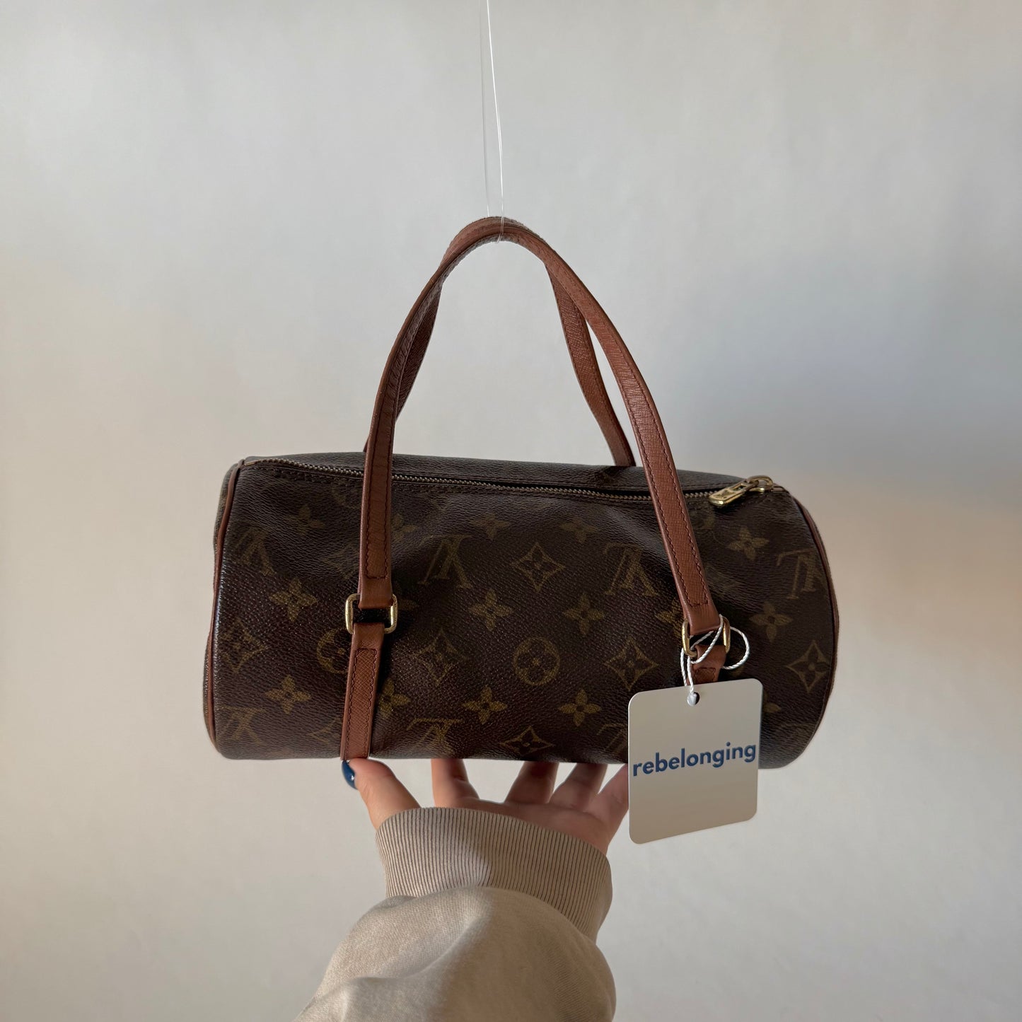Louis Vuitton Brown Monogram Papillon 26