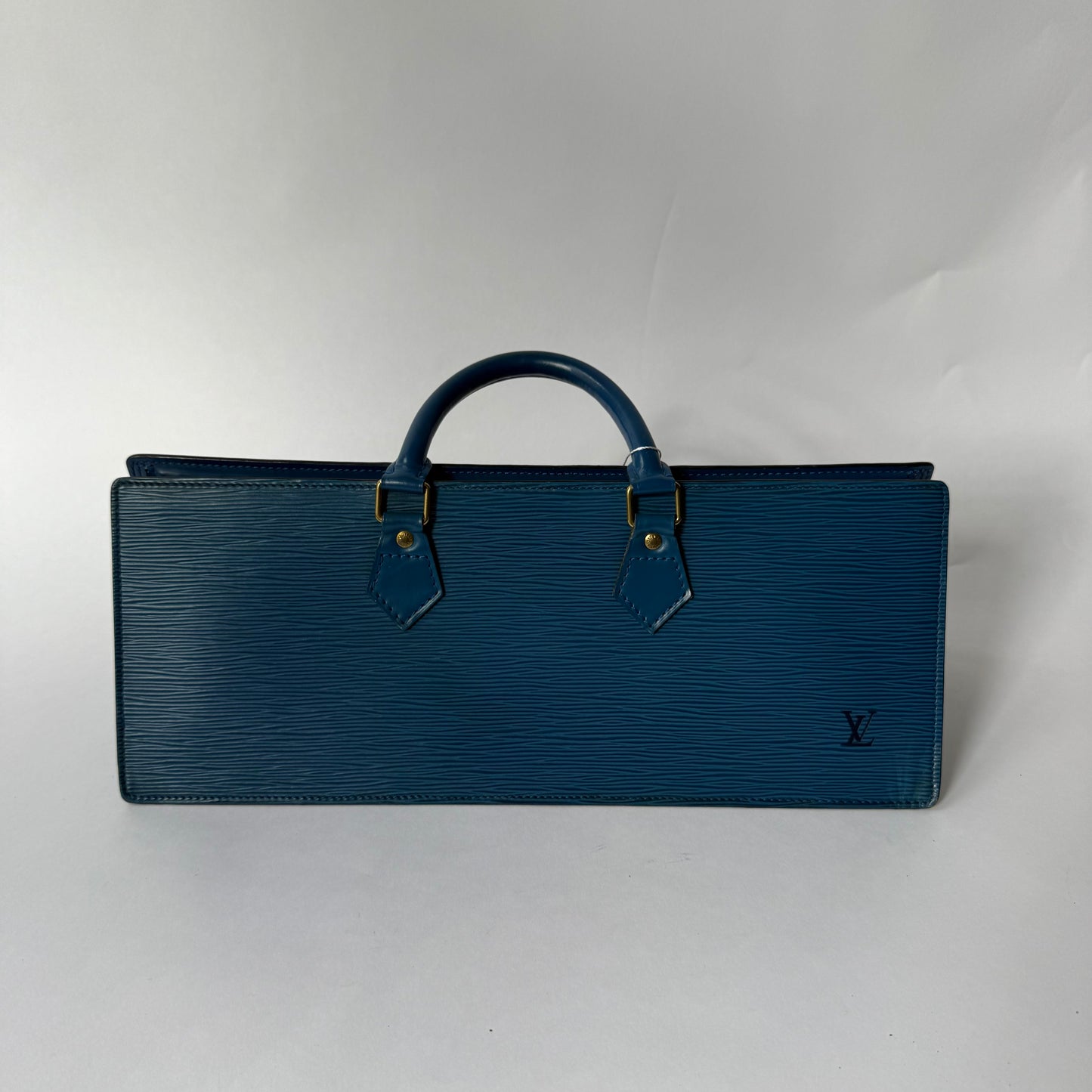 Louis Vuitton Toledo Blue Epi Sac Triangle Bag