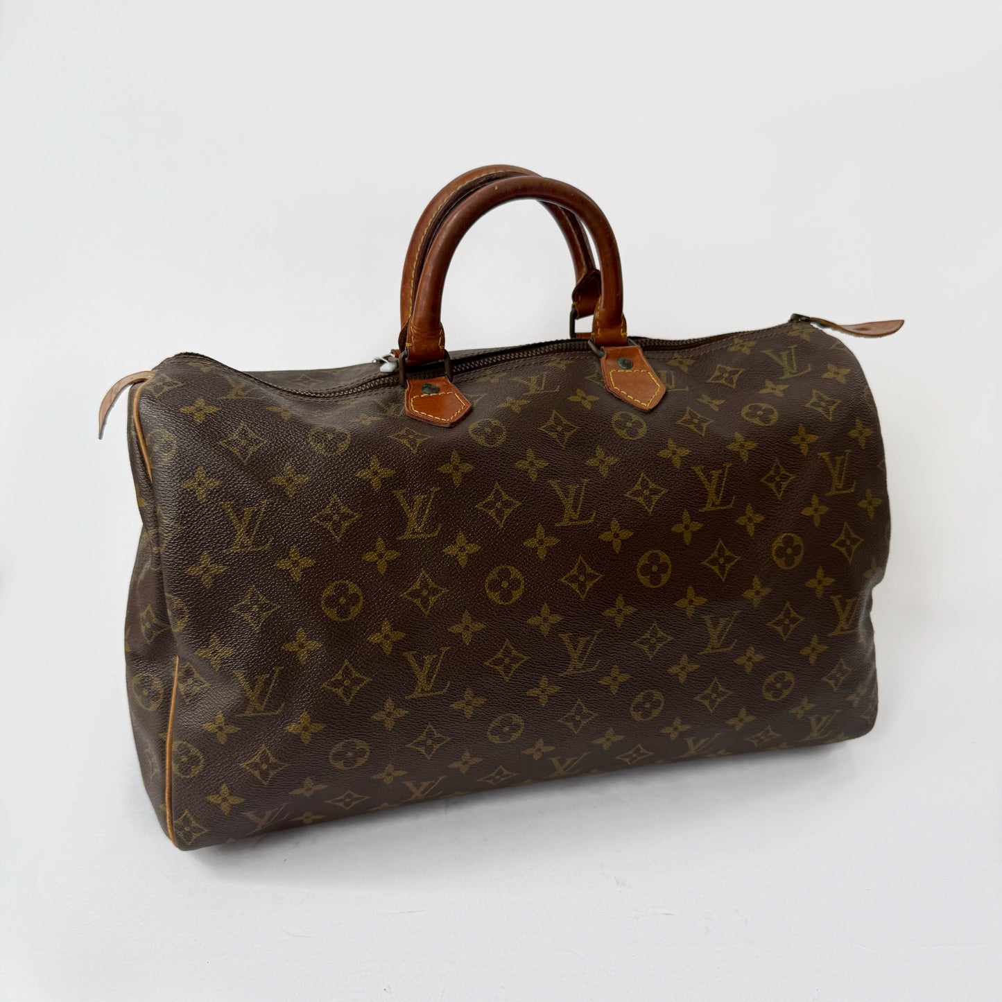 Louis Vuitton Speedy 40 Large Boston Travel Bag