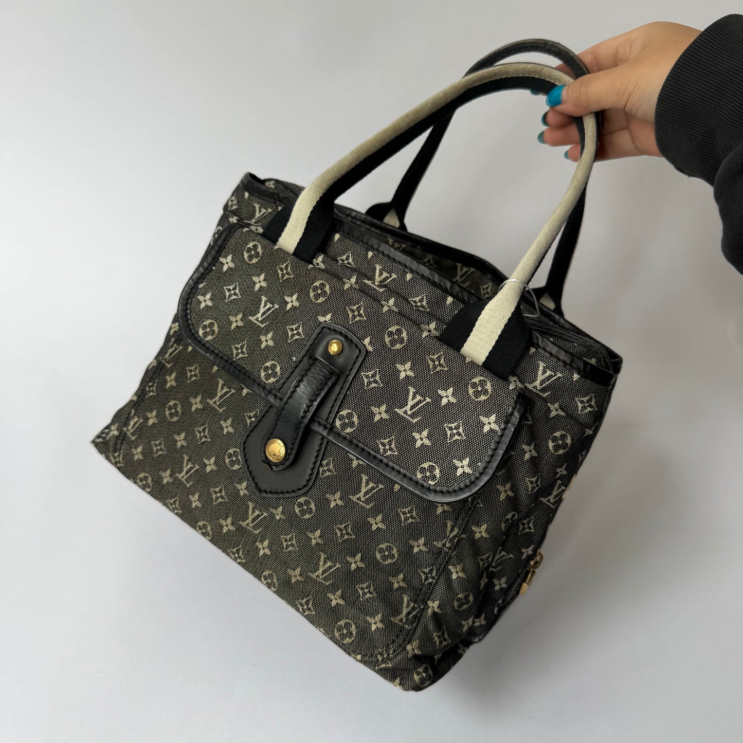 Louis Vuitton Black Monogram Canvas Sac Marie Kate Shoulder Bag