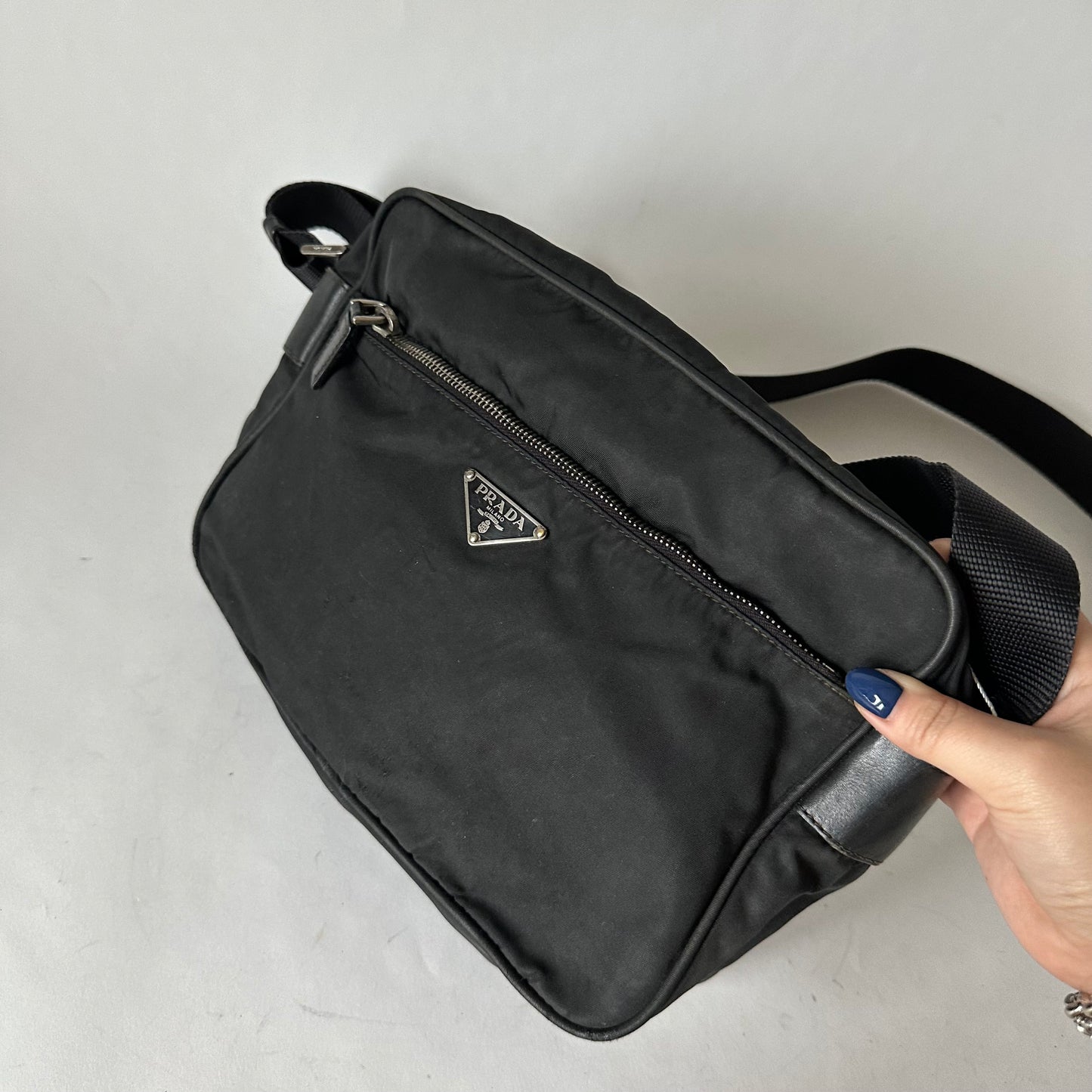 Prada Black Nylon Crossbody