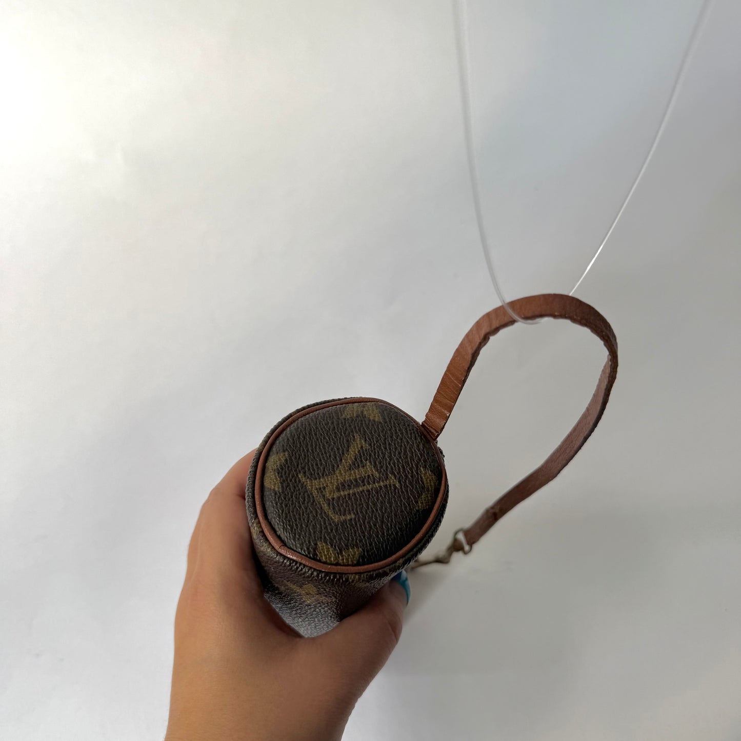 Louis Vuitton Brown Classic Monogram Mini Papillon Pochette