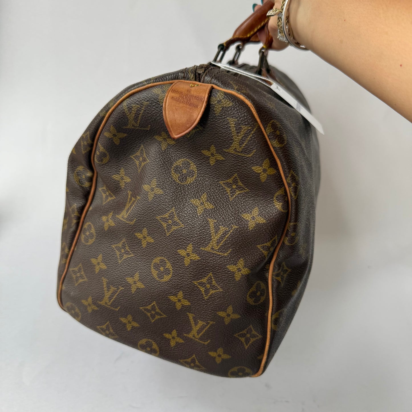 Louis Vuitton Speedy 40 Large Boston Travel Bag
