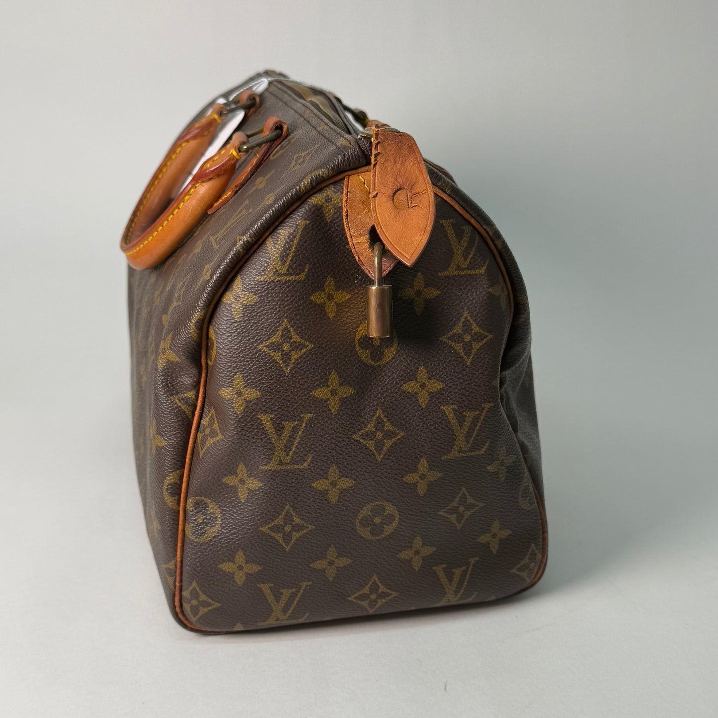 Louis Vuitton Brown Monogram Speedy 30