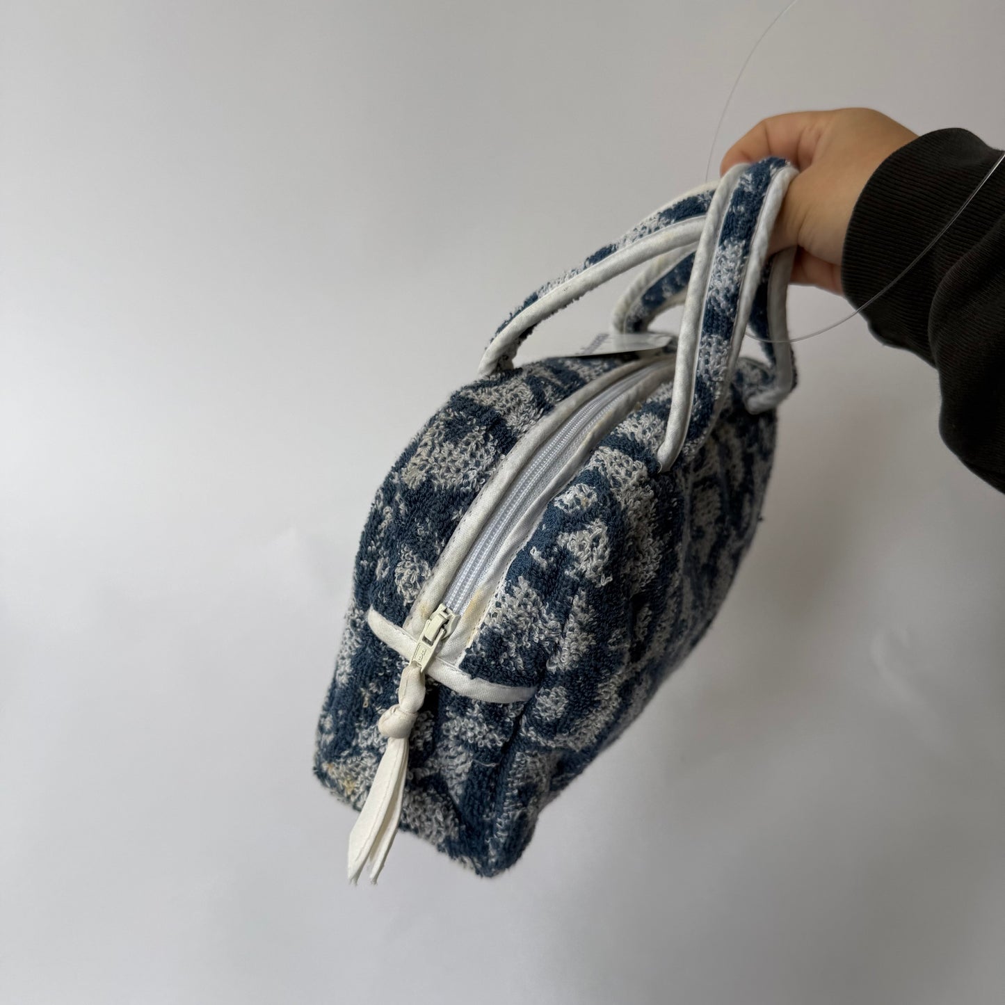 Christian Dior Terry Cloth Trotter Mini Bag