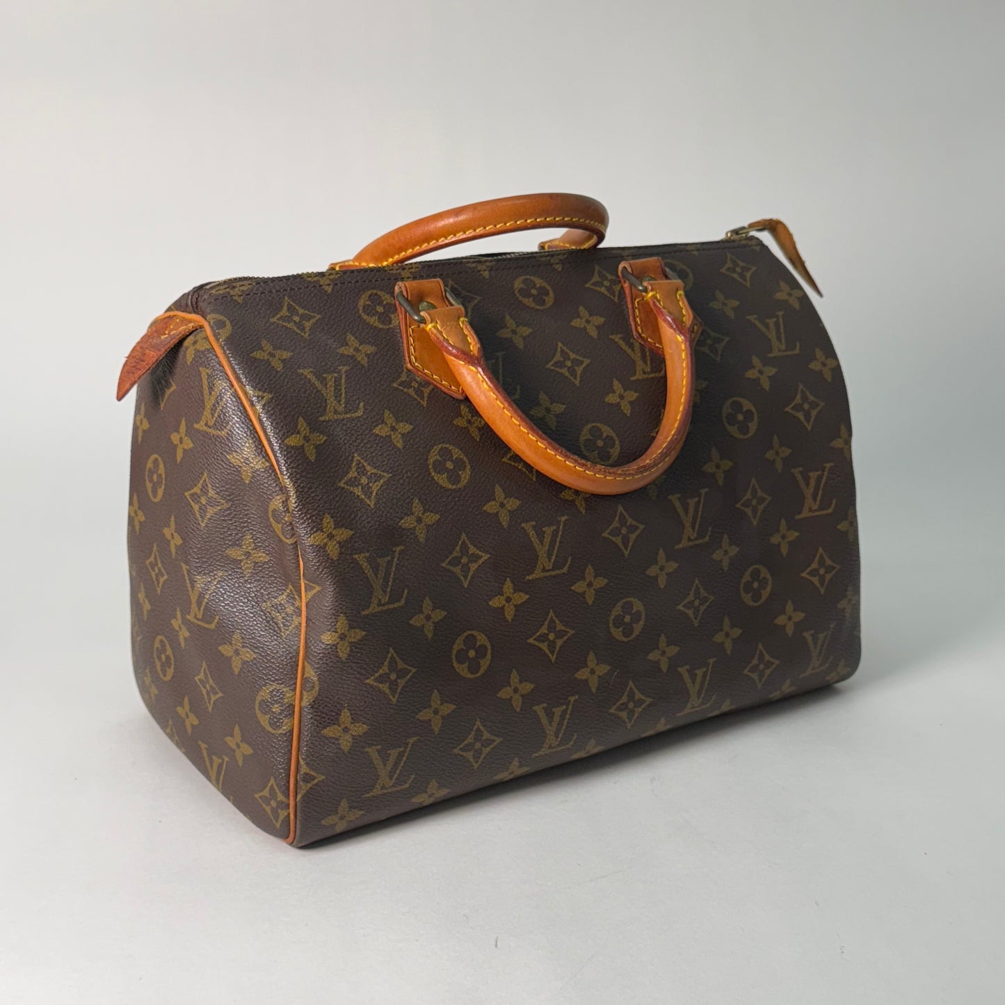 Louis Vuitton Brown Monogram Speedy 30
