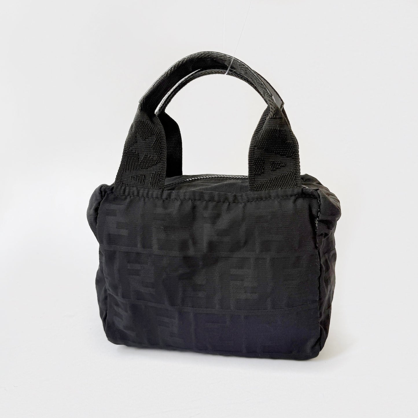 Fendi Zucca Monogram Mini Top Handle Tote