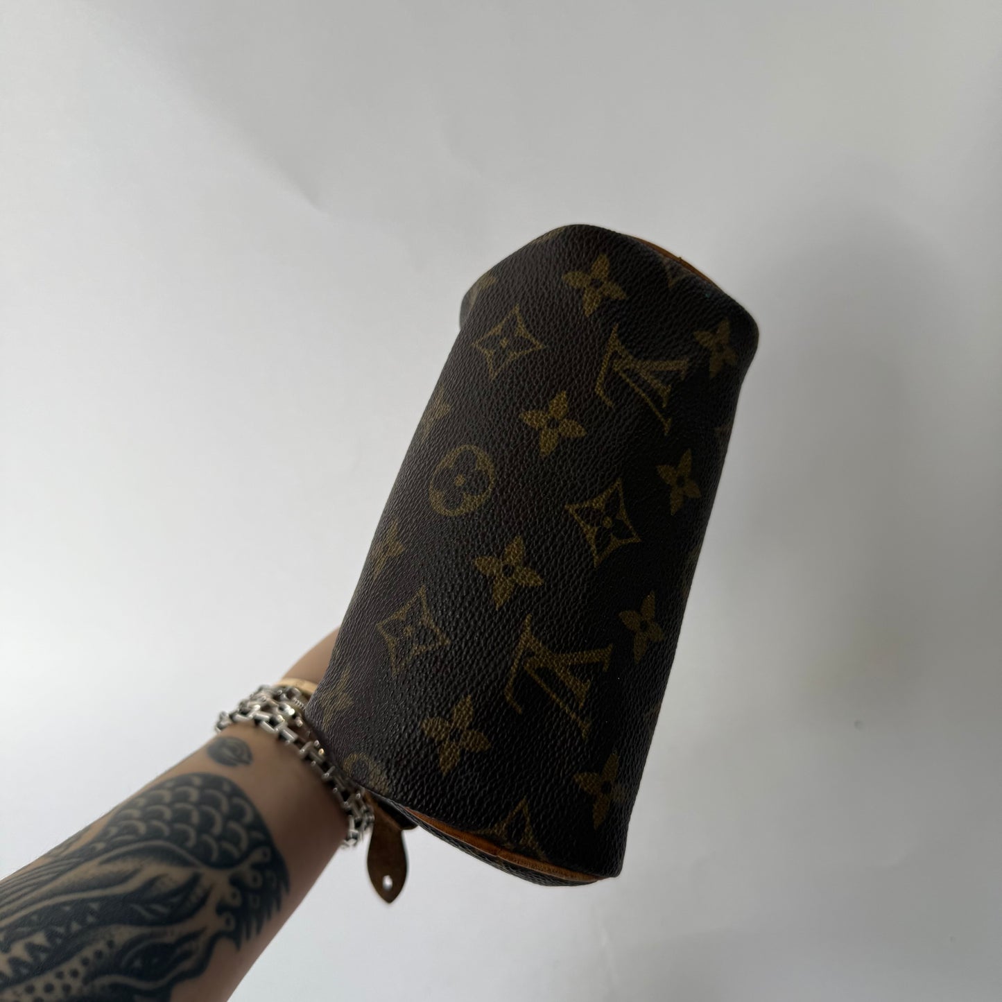 Louis Vuitton Classic Brown Monogram Nano Mini Speedy