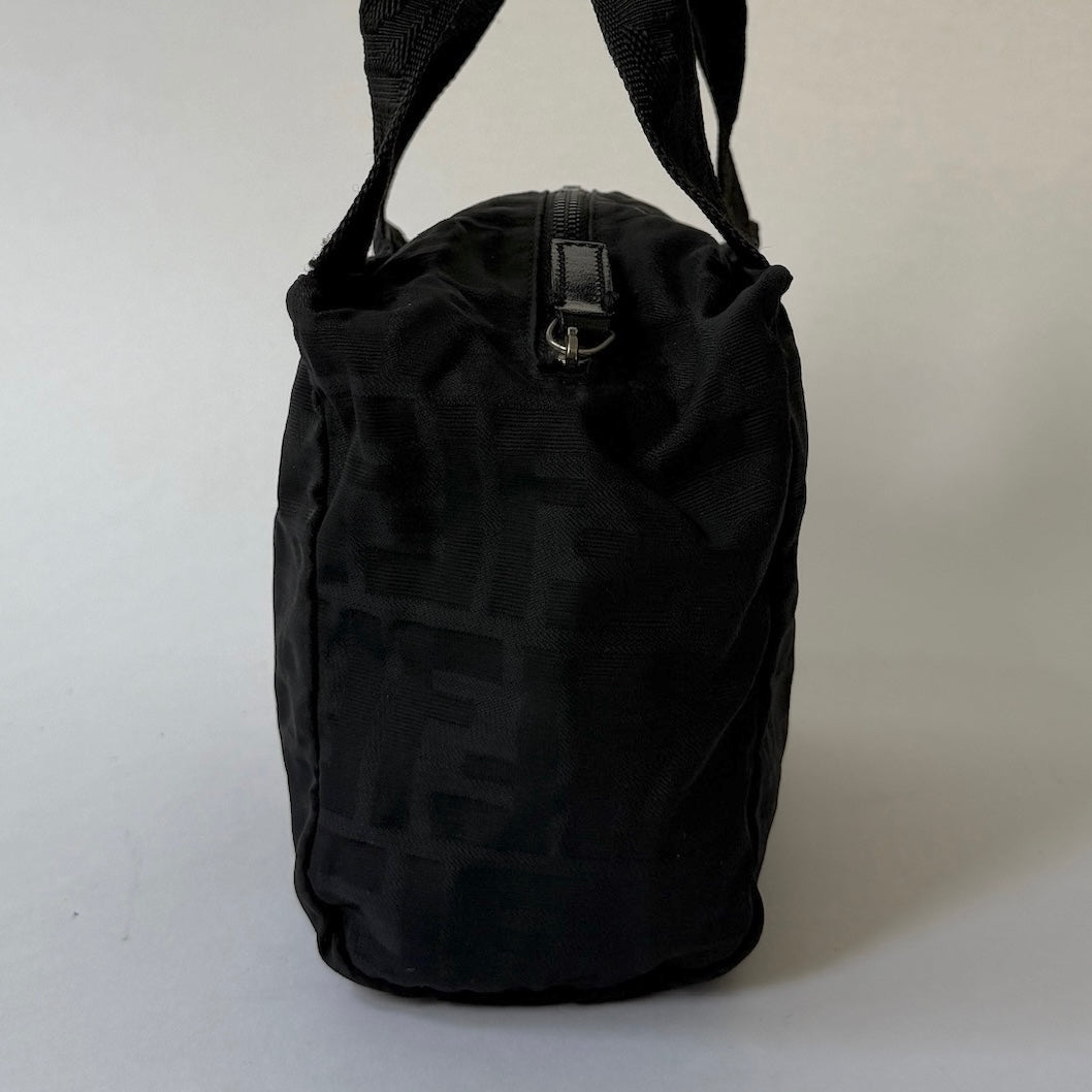Fendi Zucca Monogram Mini Top Handle Tote