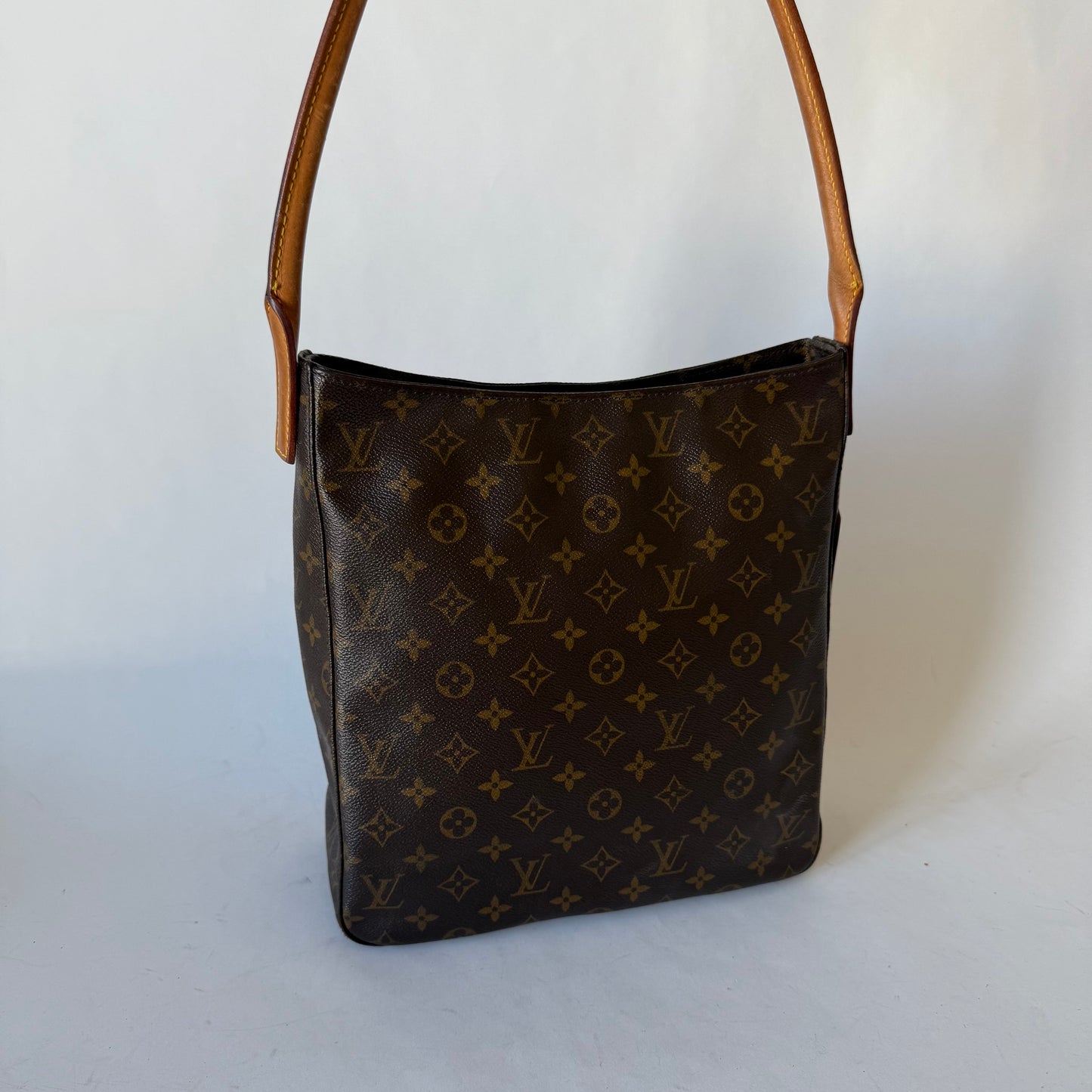 Louis Vuitton Brown Monogram Looping GM Bag
