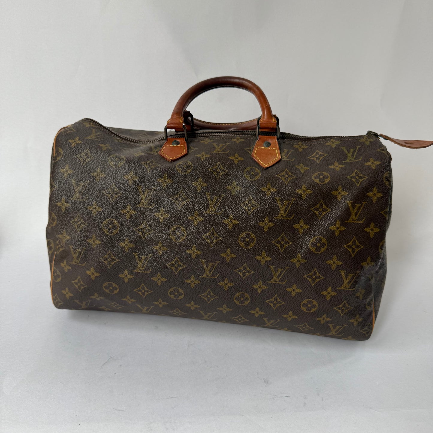 Louis Vuitton Speedy 40 Large Boston Travel Bag