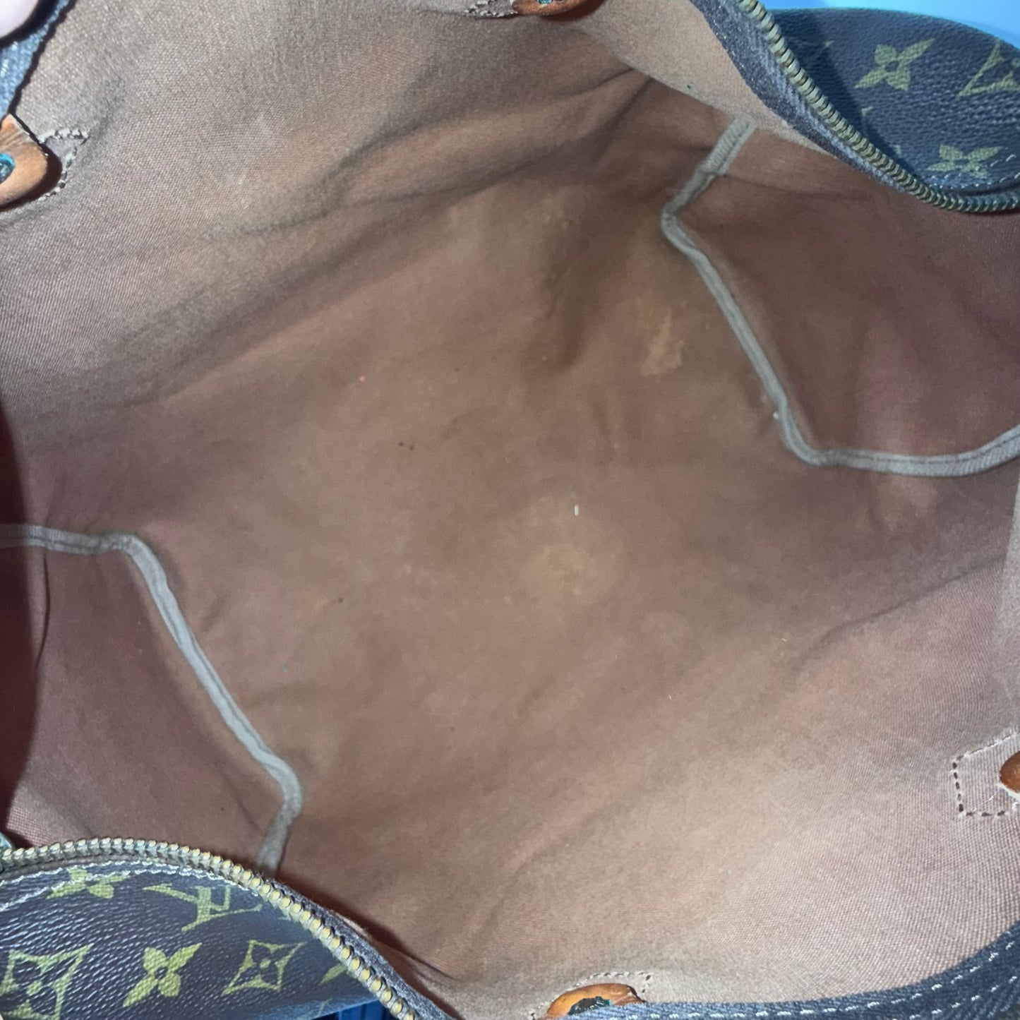 Louis Vuitton Speedy 40 Large Boston Travel Bag