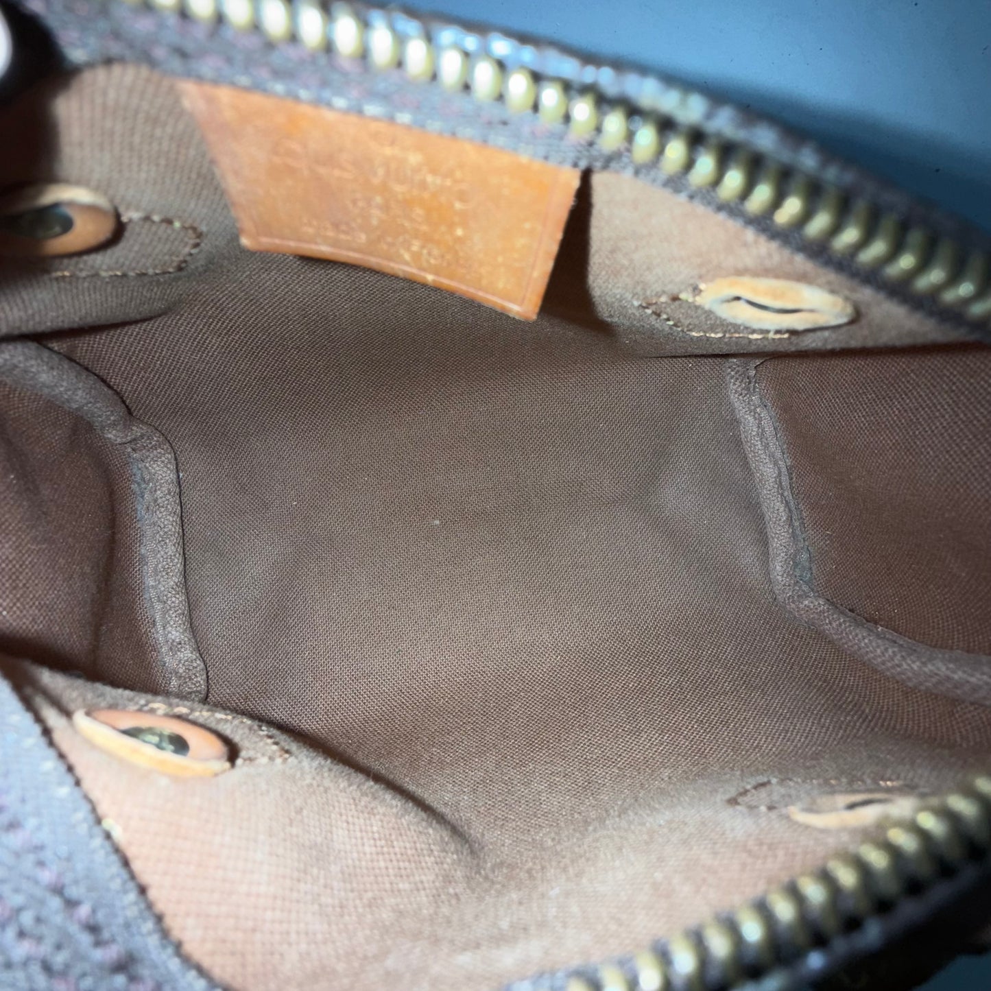 Louis Vuitton Classic Brown Monogram Nano Mini Speedy