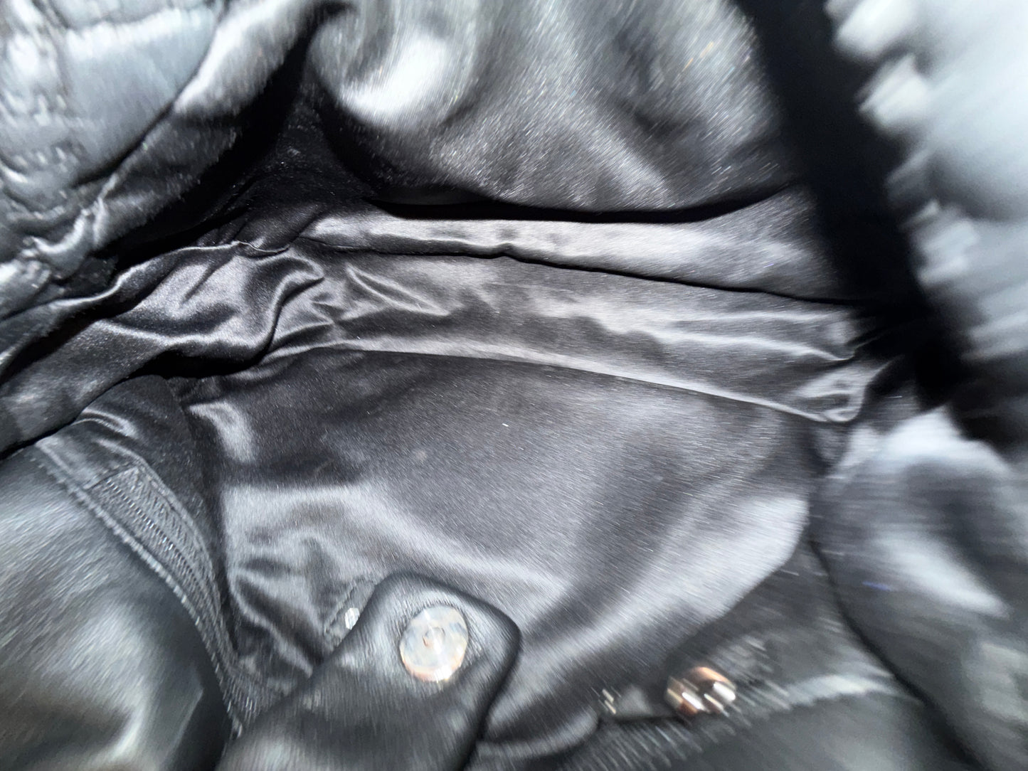 Chanel Black Lambskin Leather Hidden Flap Braided Handle