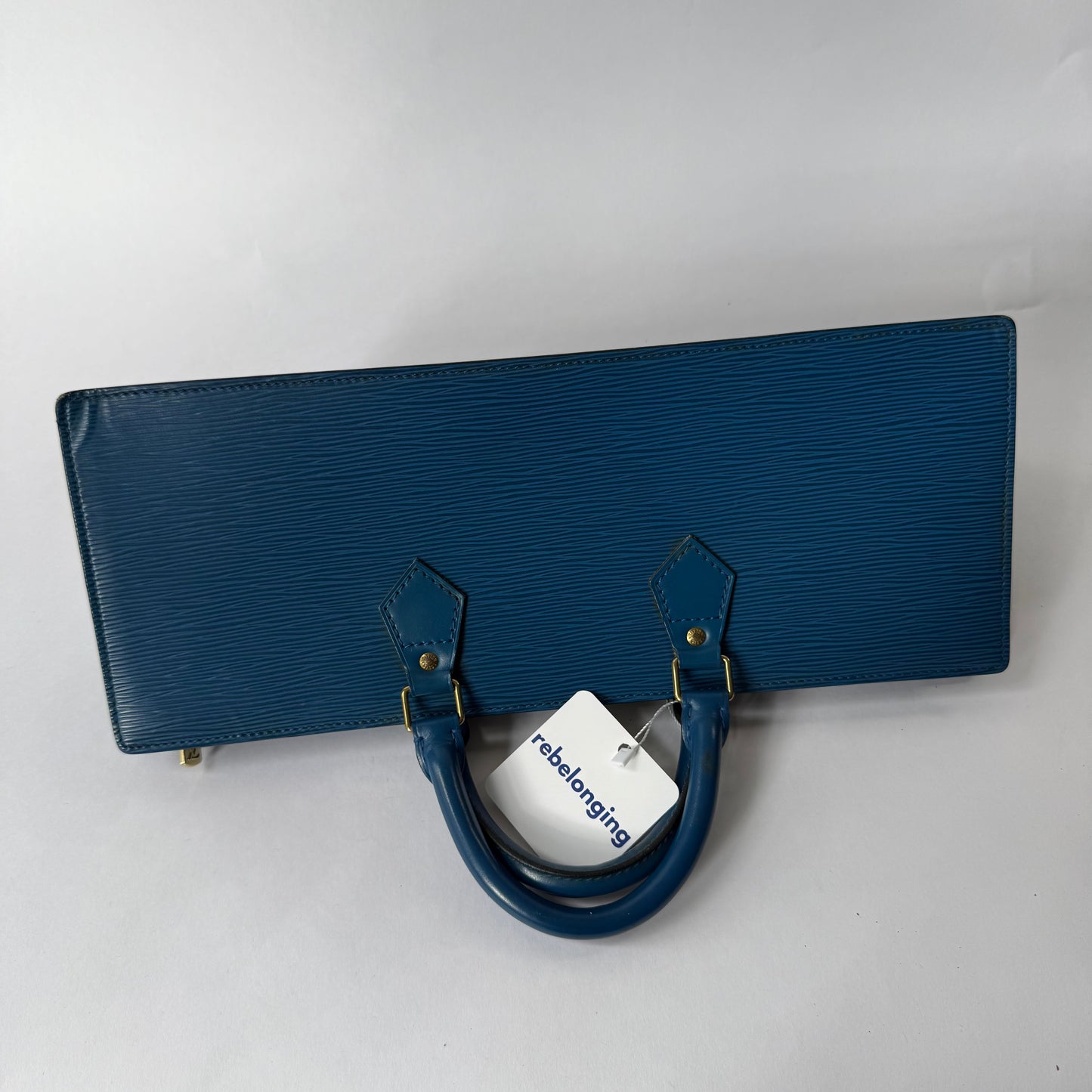 Louis Vuitton Toledo Blue Epi Sac Triangle Bag