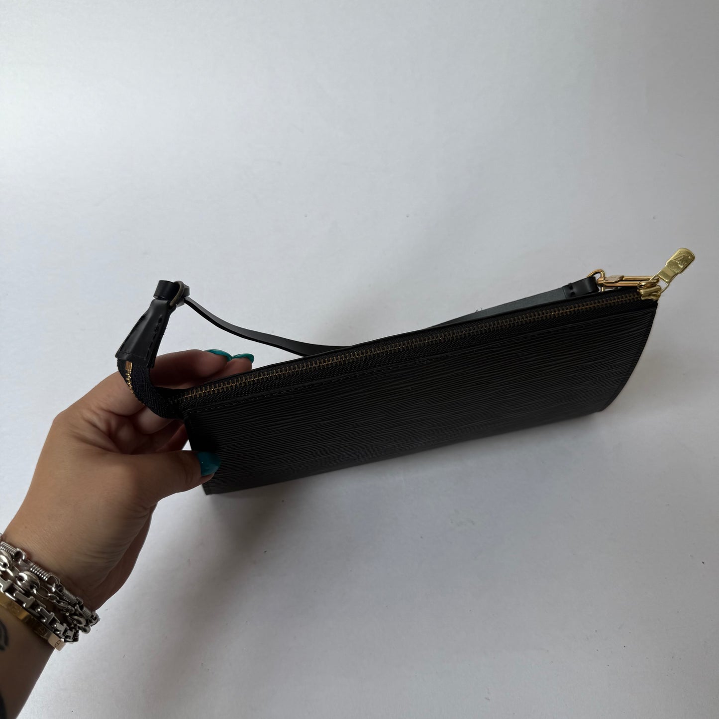 Louis Vuitton Black Epi Leather Pochette