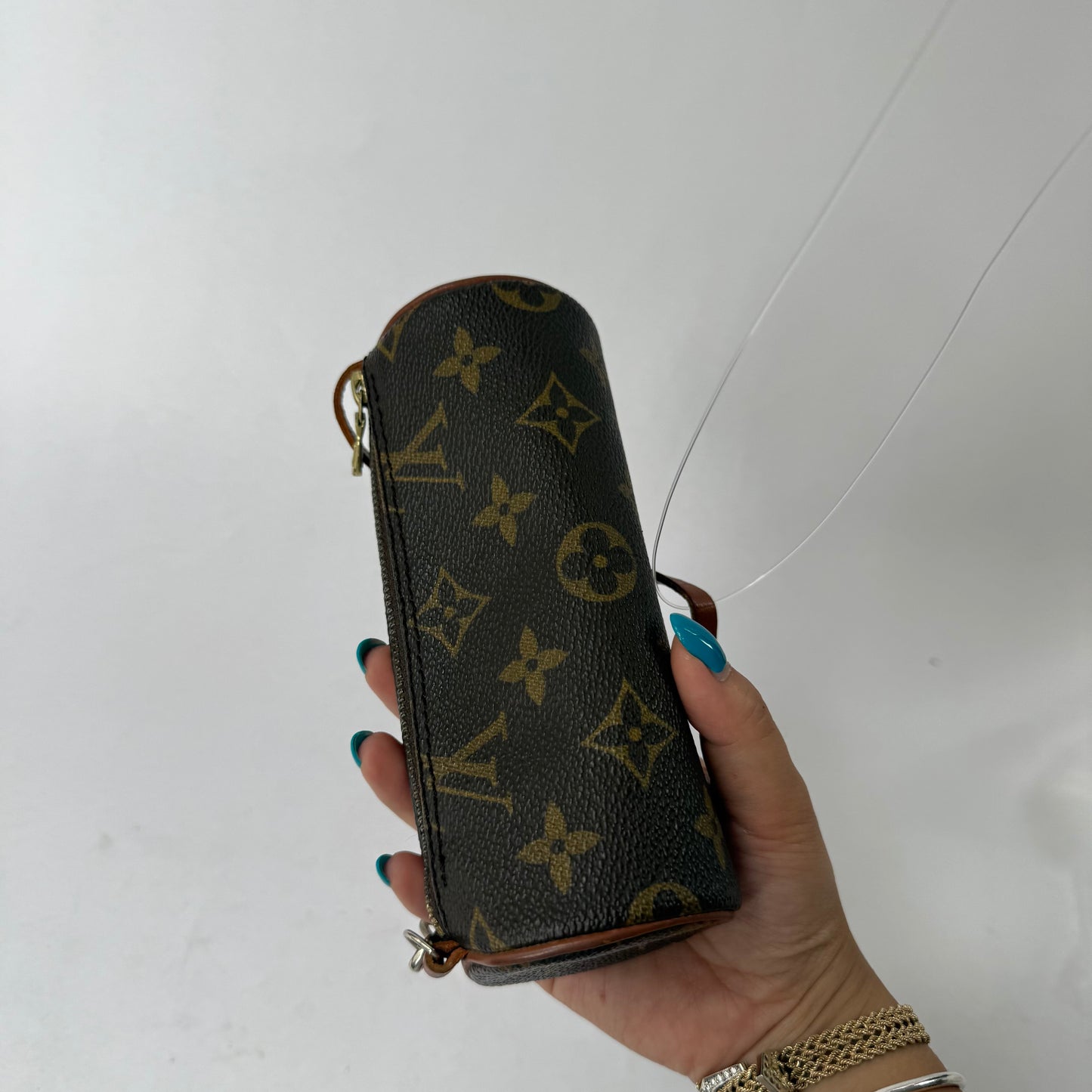 Louis Vuitton Brown Classic Monogram Mini Papillon Pochette