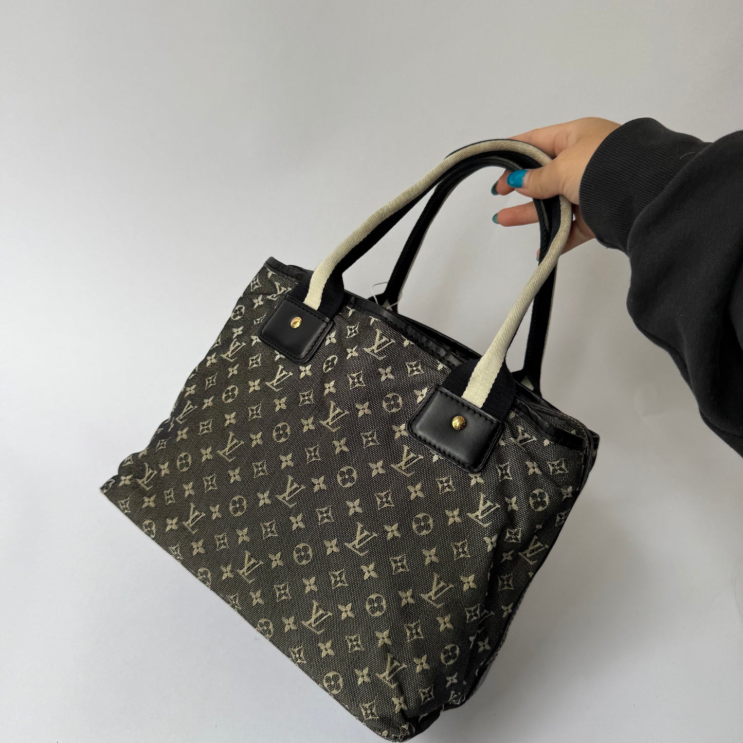 Louis Vuitton Black Monogram Canvas Sac Marie Kate Shoulder Bag