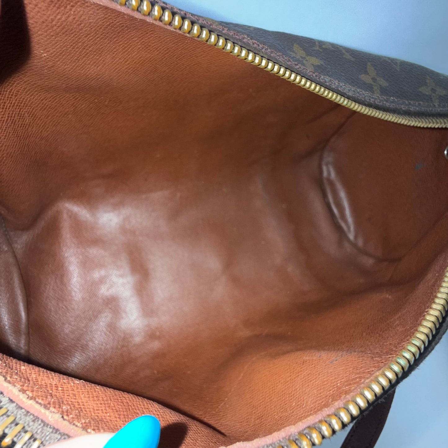 Louis Vuitton Brown Monogram Papillon 30 Barrel Bag
