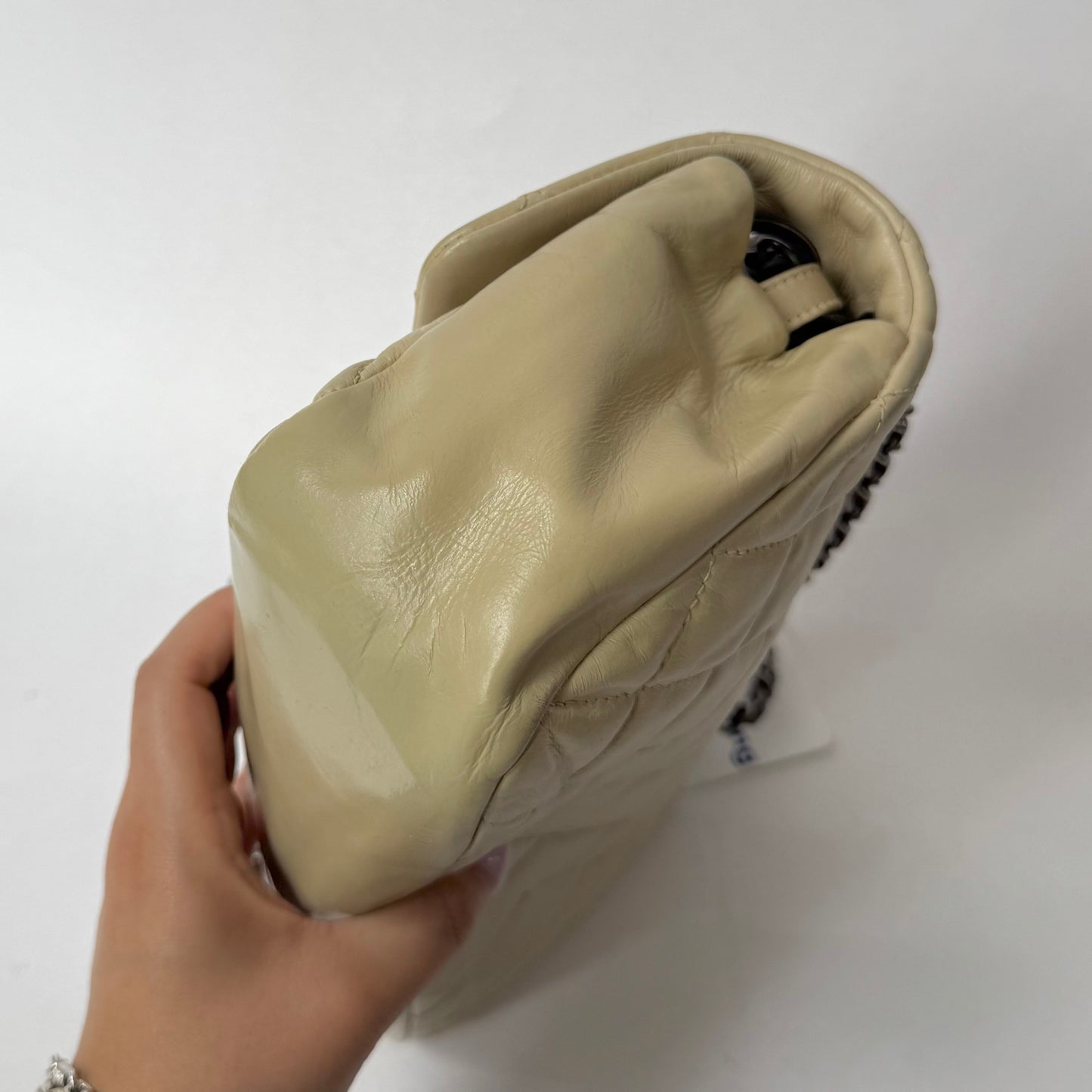 Chanel Iridescent Cream ‘In The Mix’ Matelasse 2-Way Flap