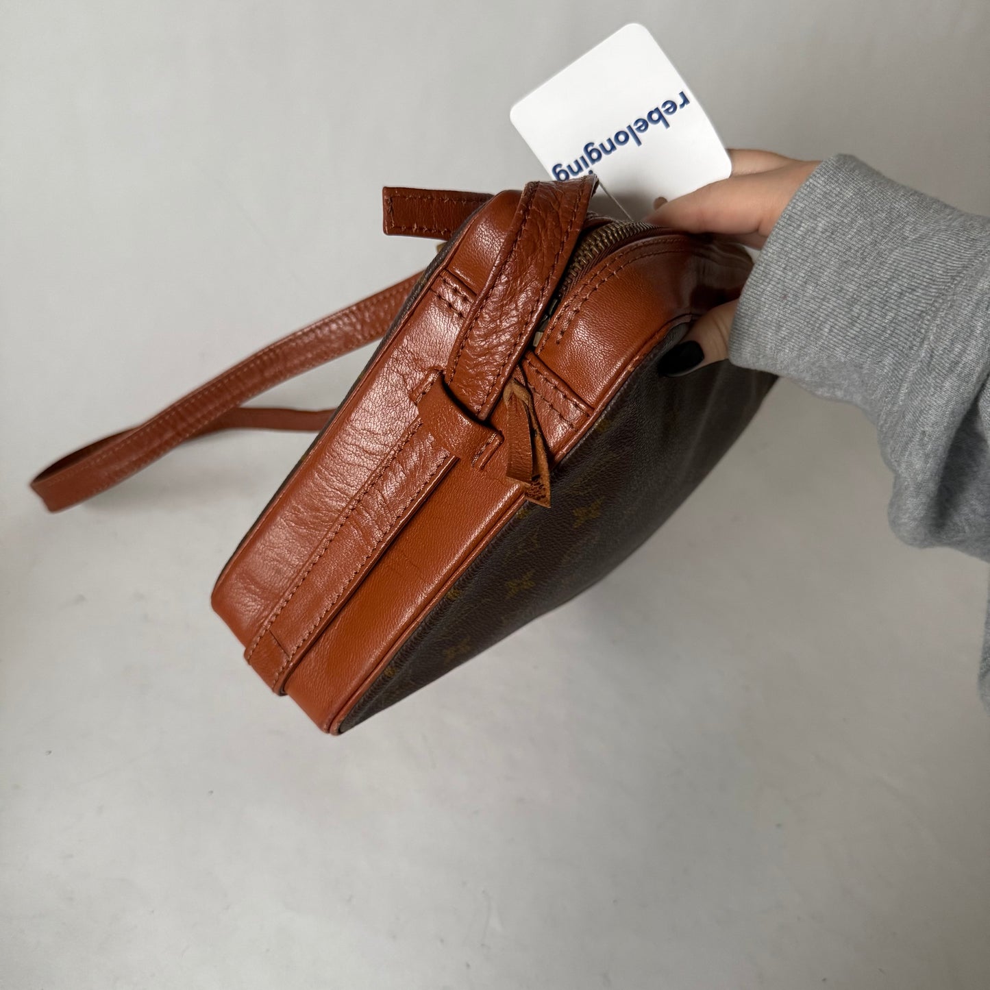 Louis Vuitton Brown Monogram Sac Bandouliere Crossbody