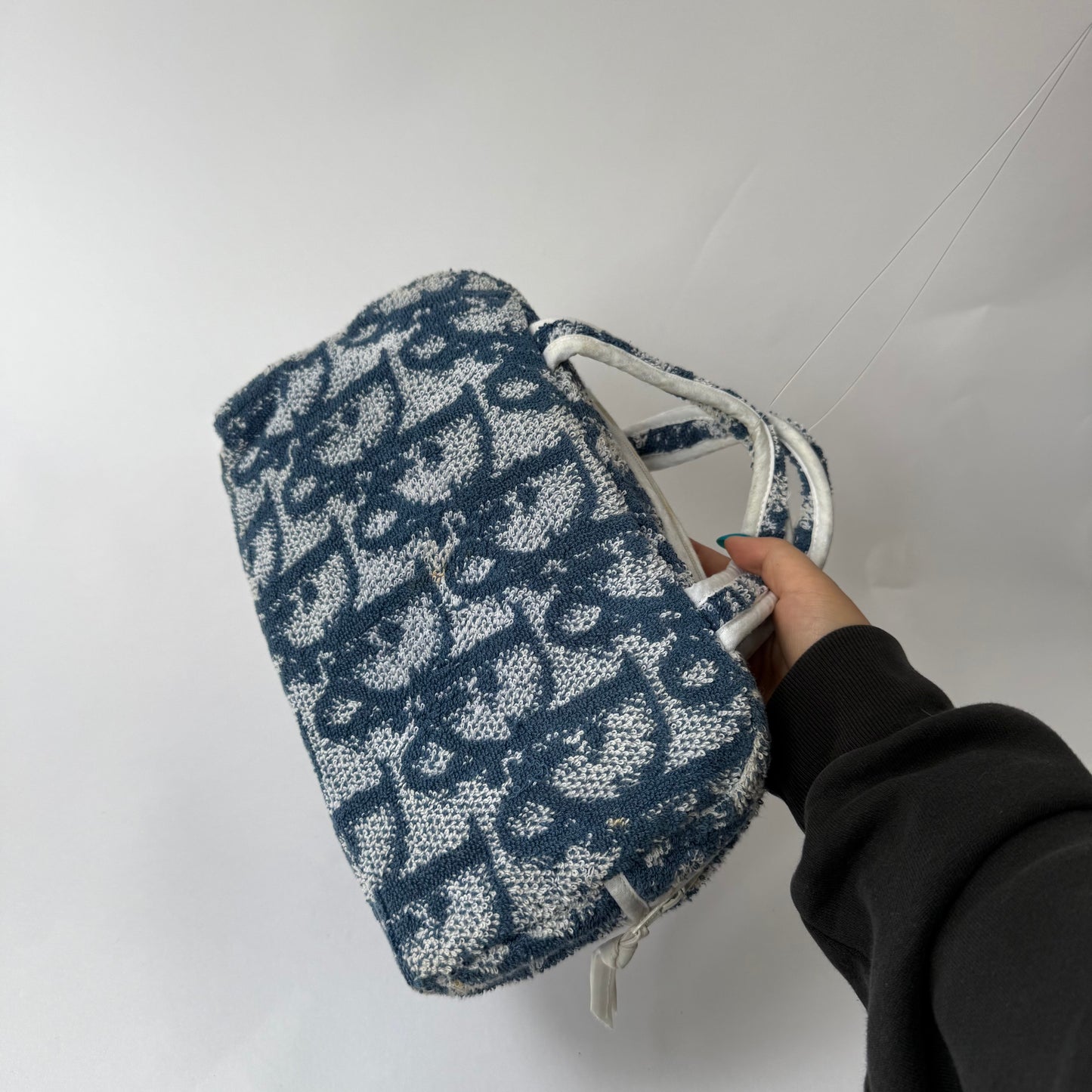 Christian Dior Terry Cloth Trotter Mini Bag