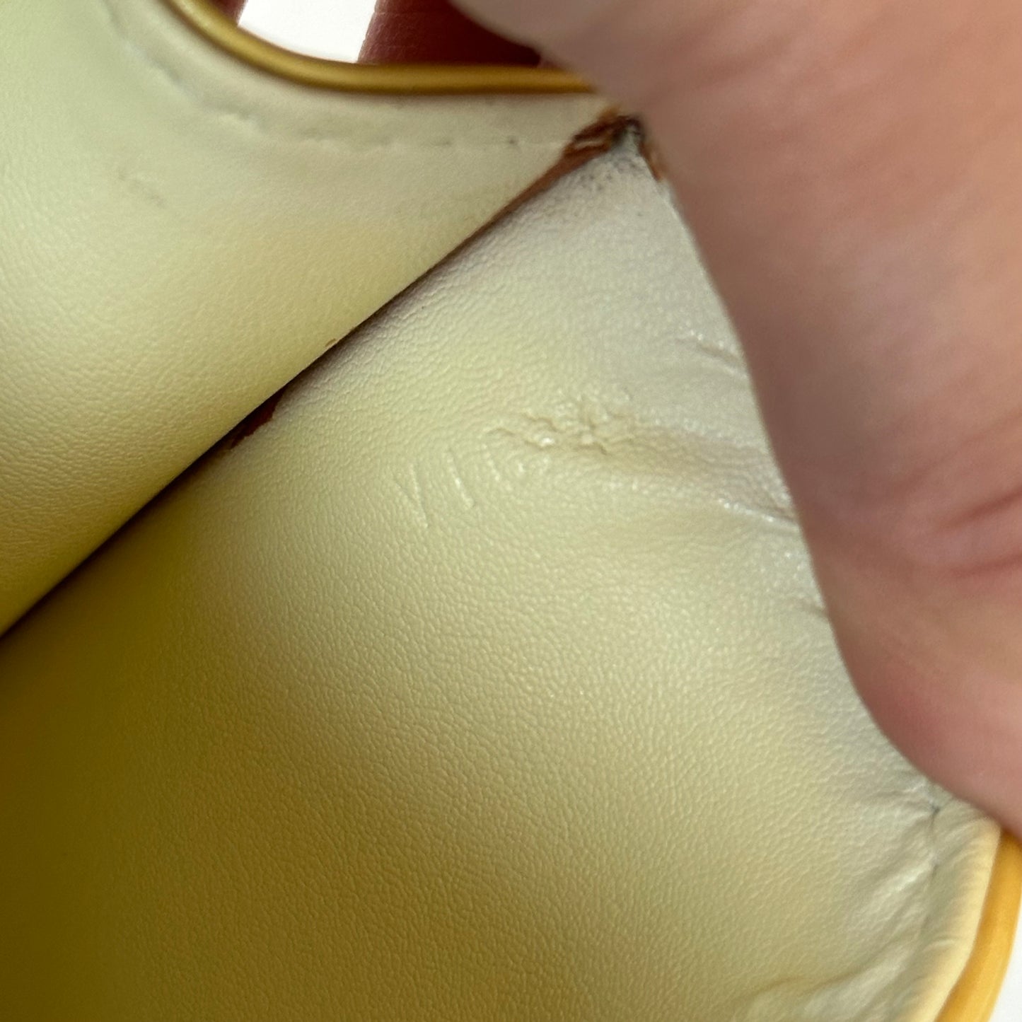 Louis Vuitton Yellow Vernis Spring Street Top Handle Bag