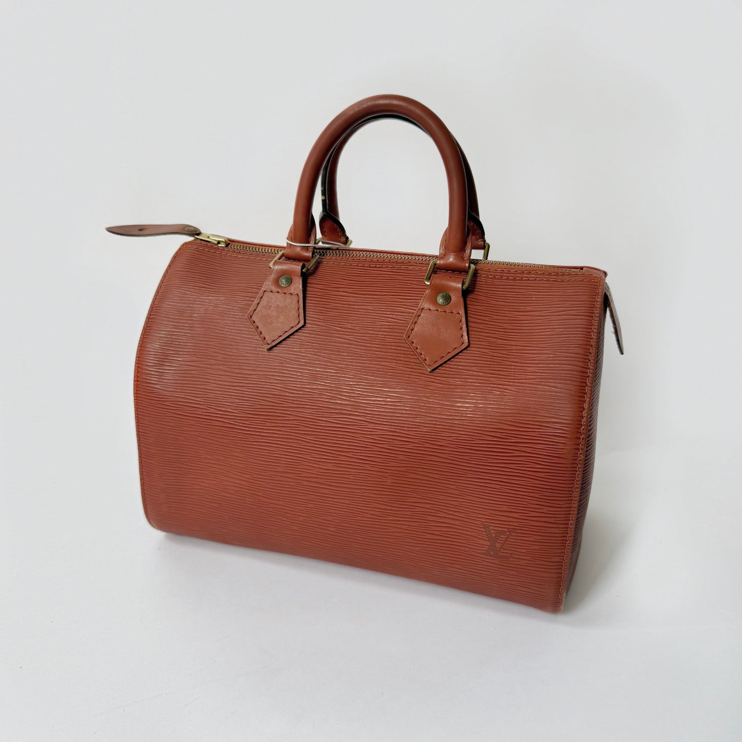 Louis Vuitton Brown Epi Leather Speedy 25