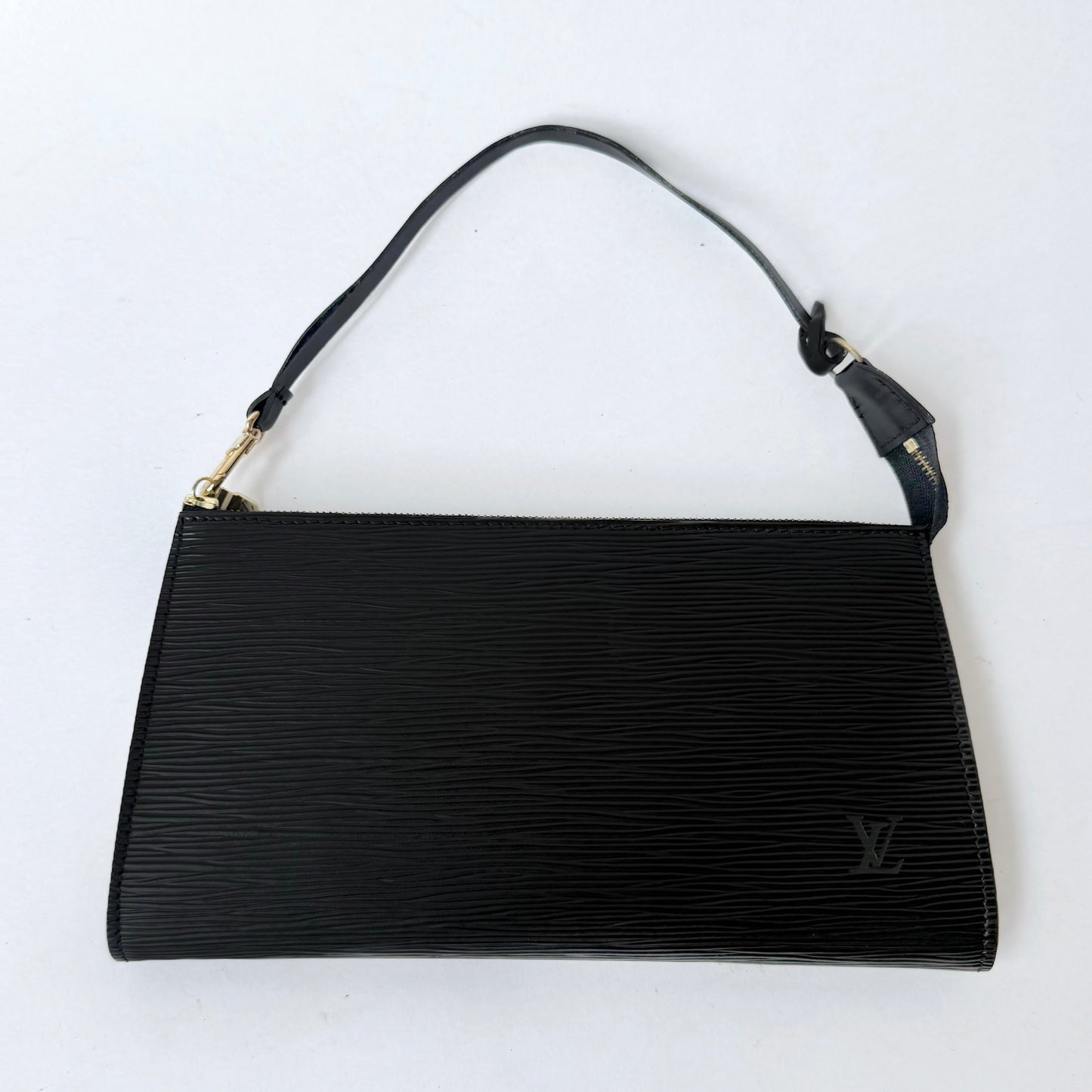 Louis Vuitton Black Epi Leather Pochette