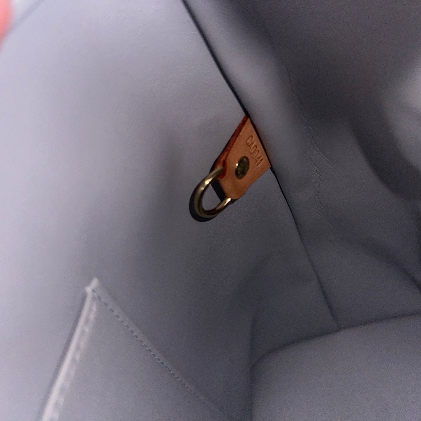 Louis Vuitton Green Vernis Houston Shoulder Bag