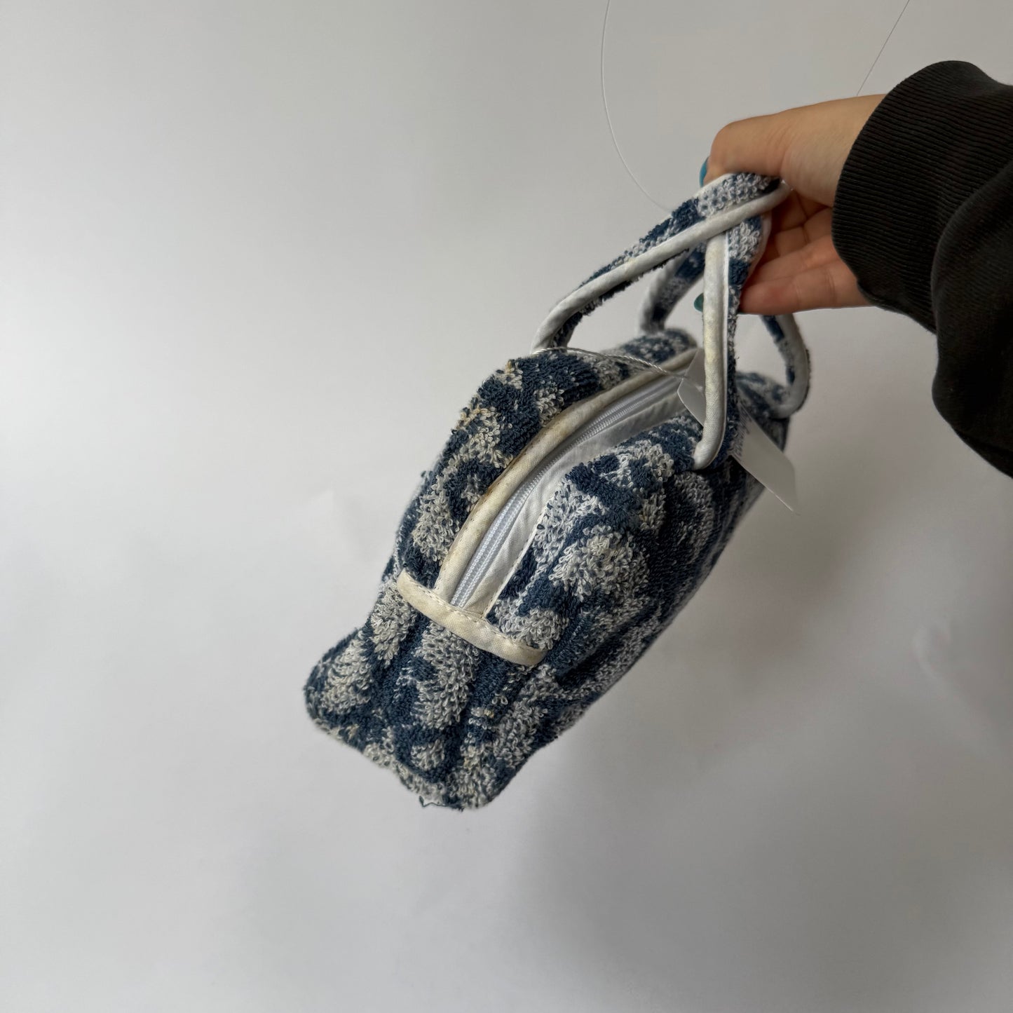 Christian Dior Terry Cloth Trotter Mini Bag