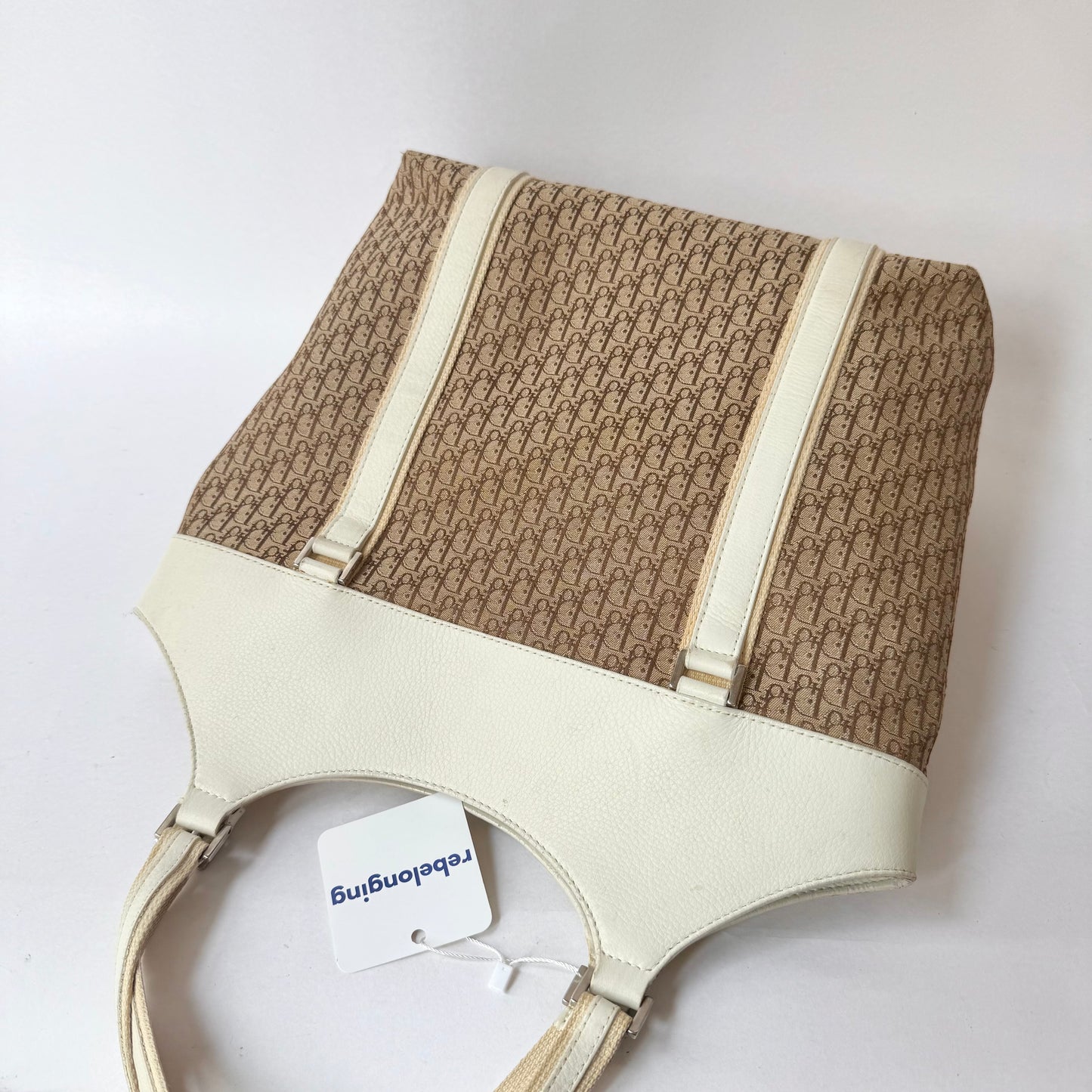 Christian Dior Brown Oblique Monogram Street Chic Shoulder Bag