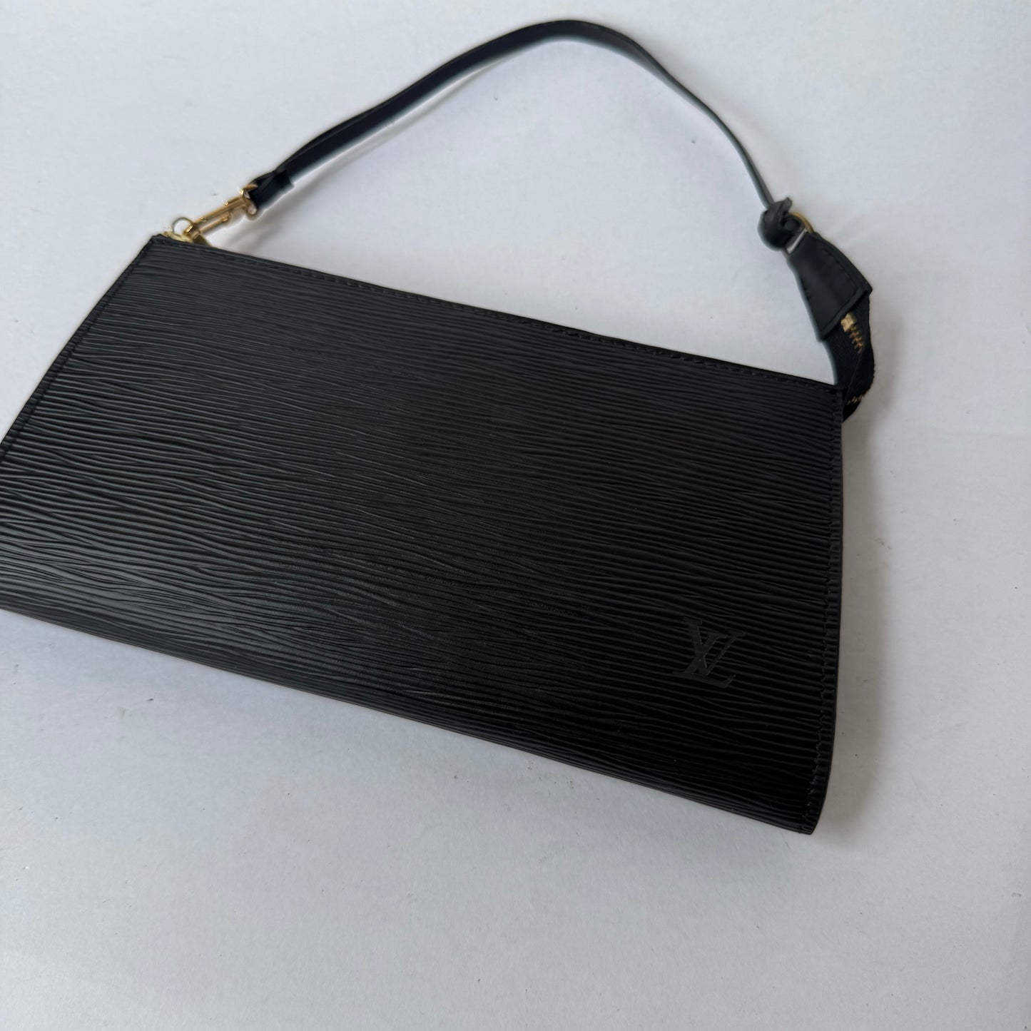Louis Vuitton Black Epi Leather Pochette