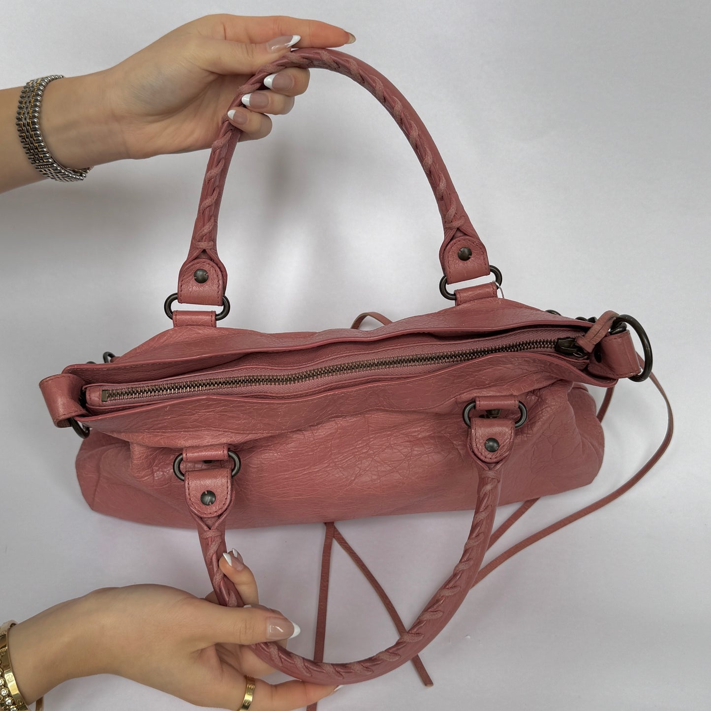 Balenciaga Dusty Rose Classic City Bag
