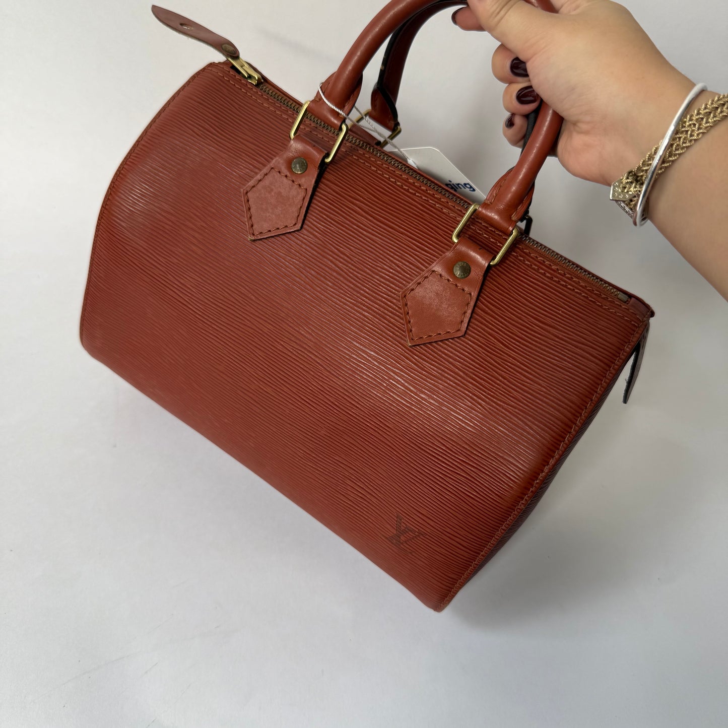 Louis Vuitton Brown Epi Leather Speedy 25