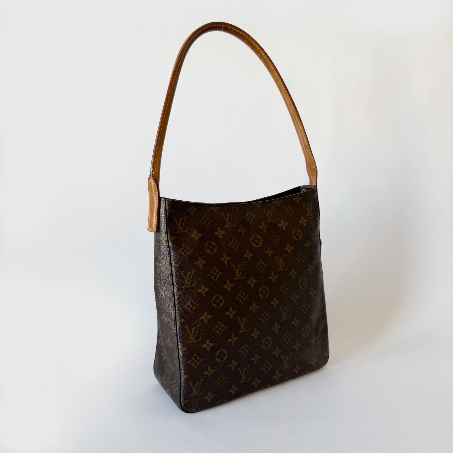 Louis Vuitton Brown Monogram Looping GM Bag
