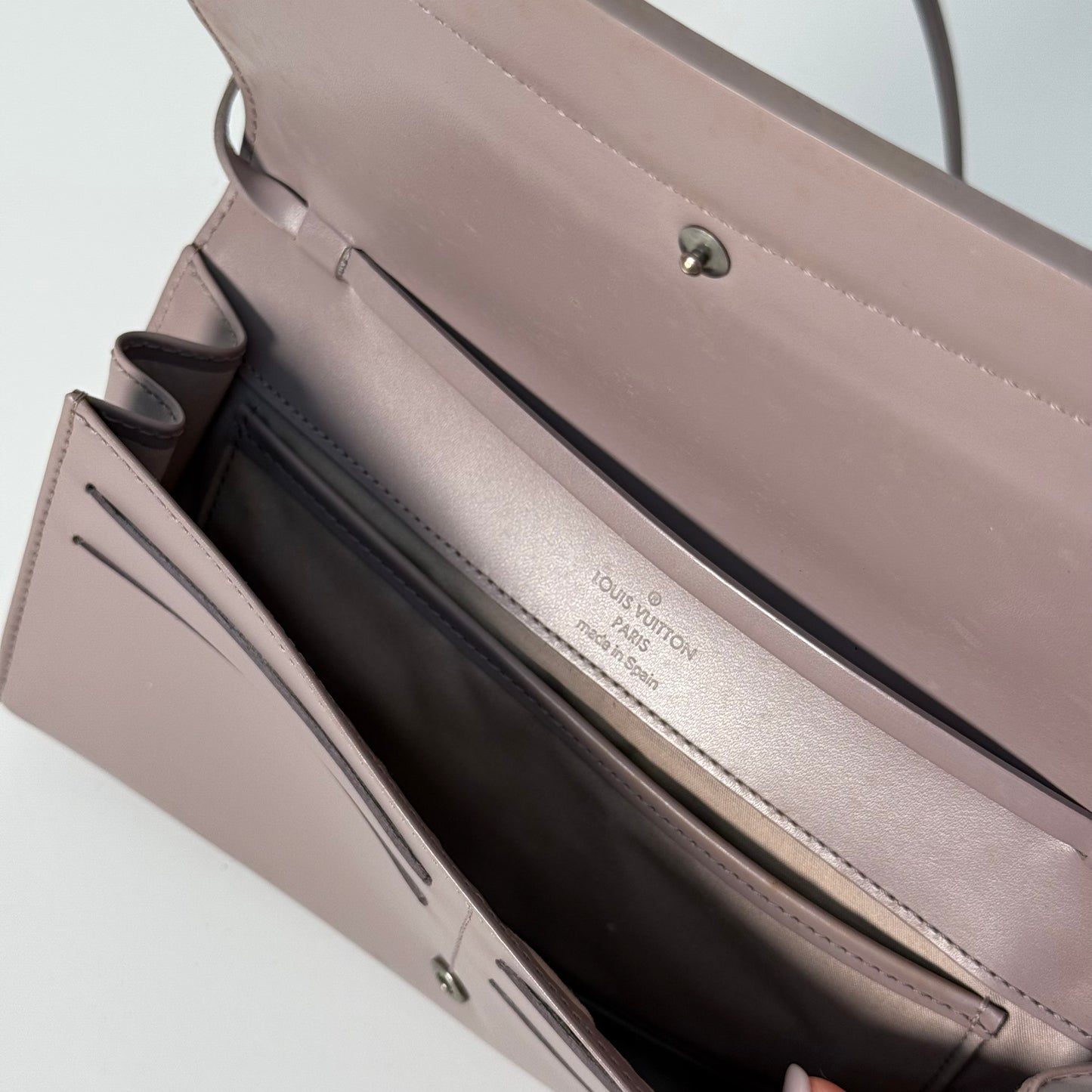 Louis Vuitton Purple Epi Leather Shoulder Bag