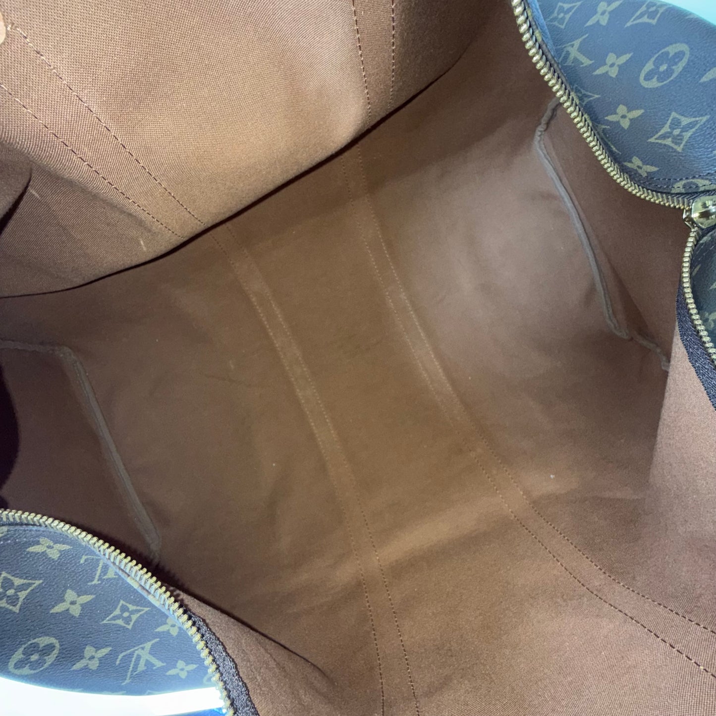 Louis Vuitton XL Keepall 60 Classic Monogram Unisex Travel Duffle
